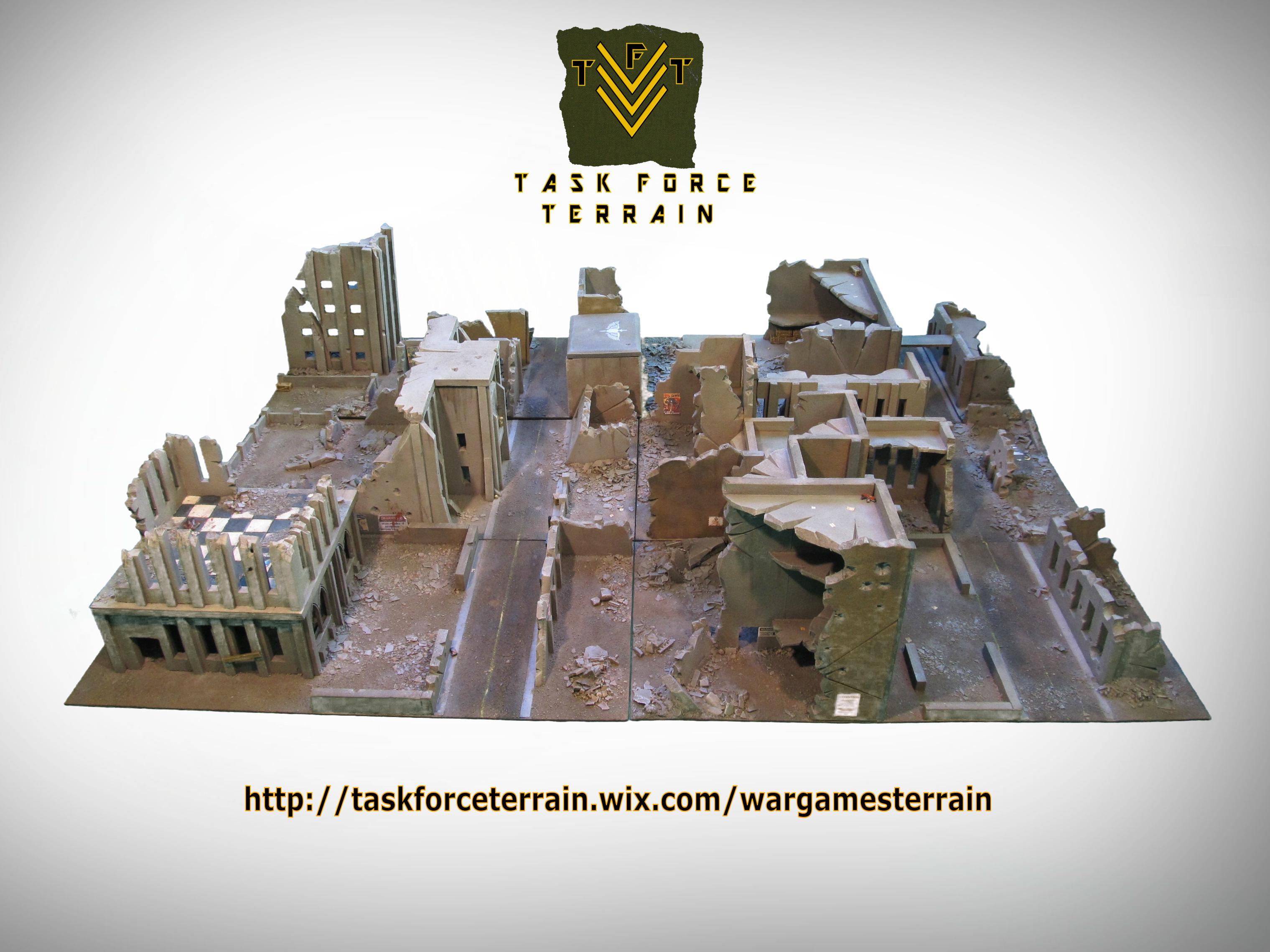 Warhammer scenery 40k game table