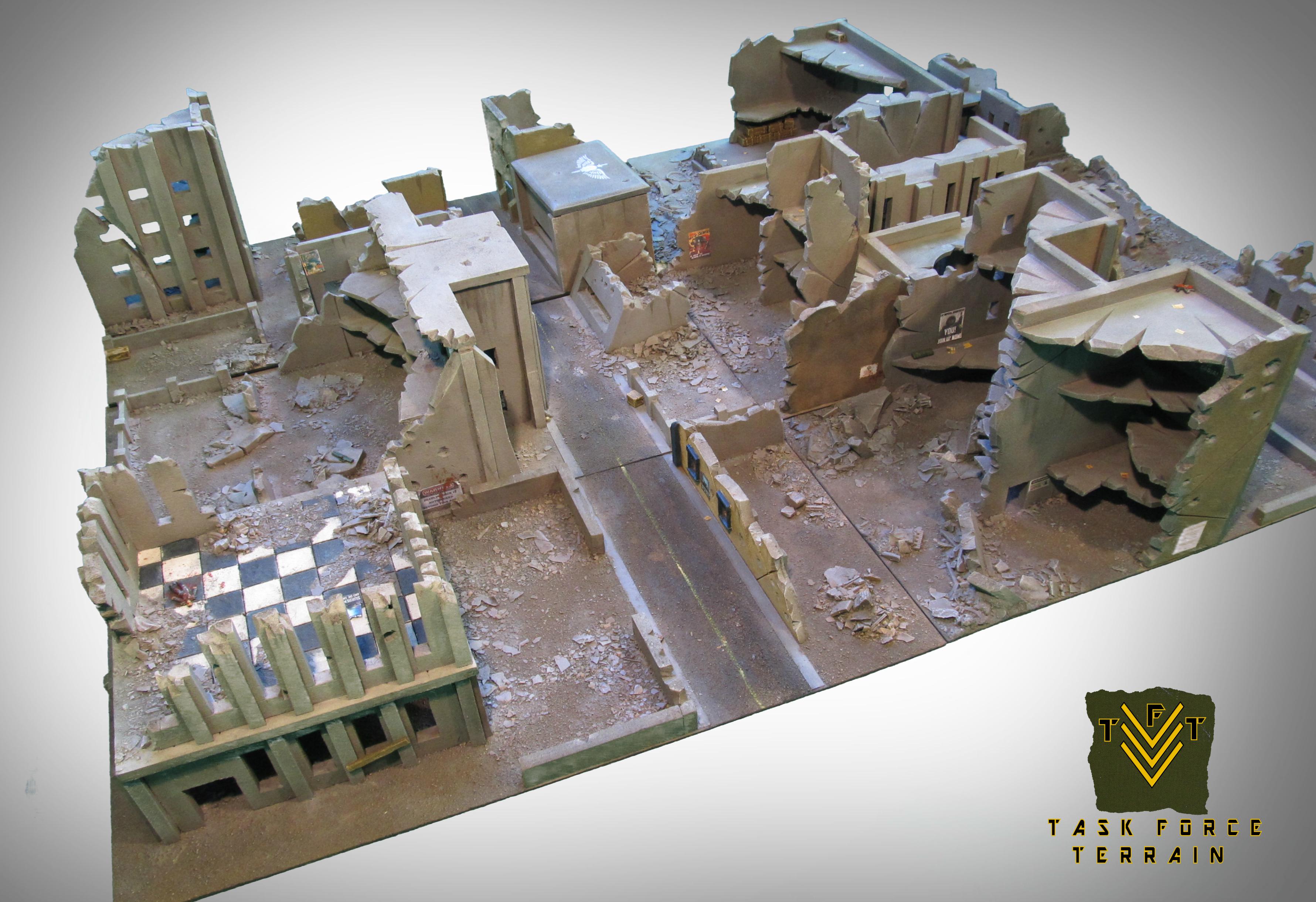 Warhammer scenery 40k game table