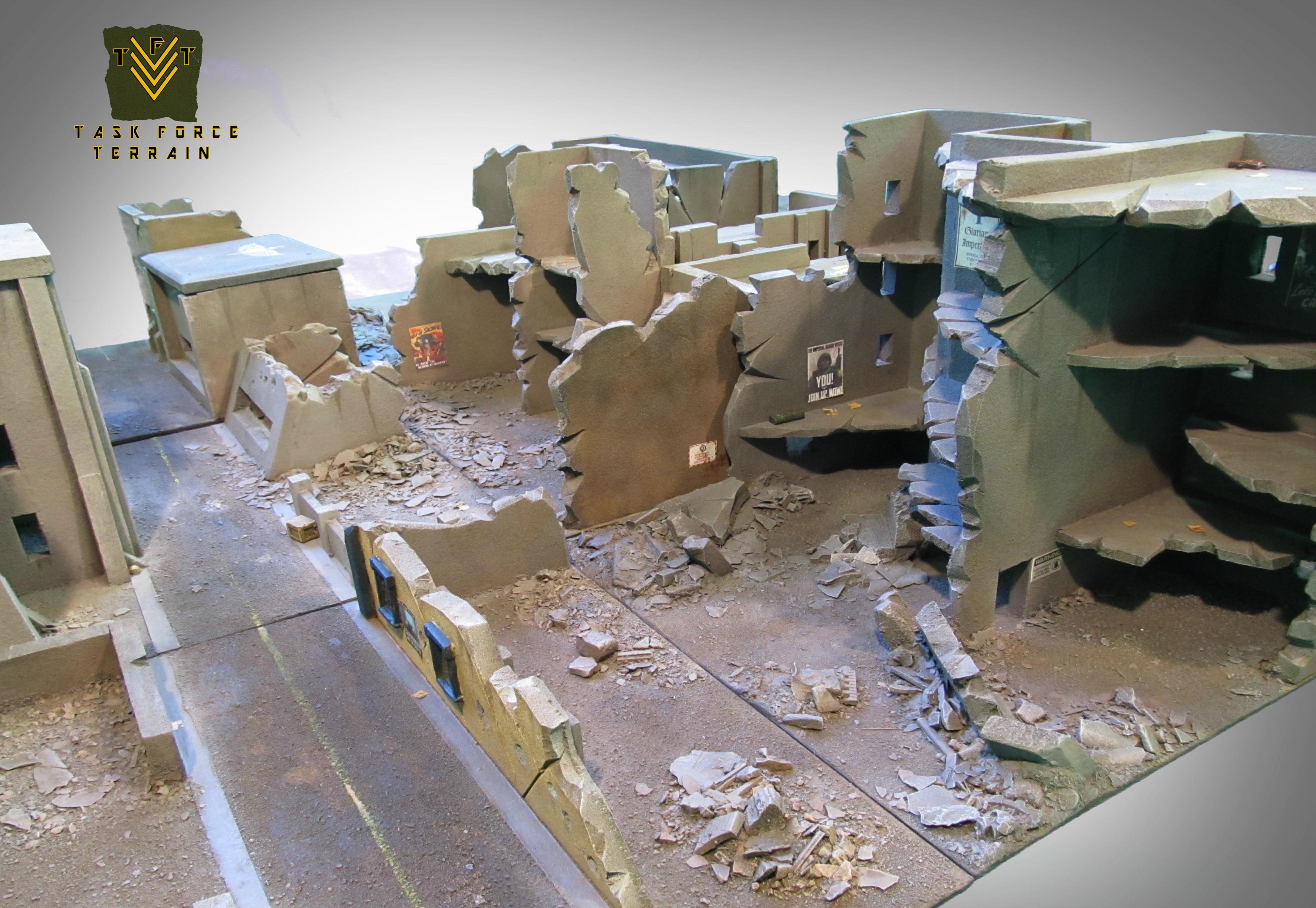 Warhammer scenery 40k game table