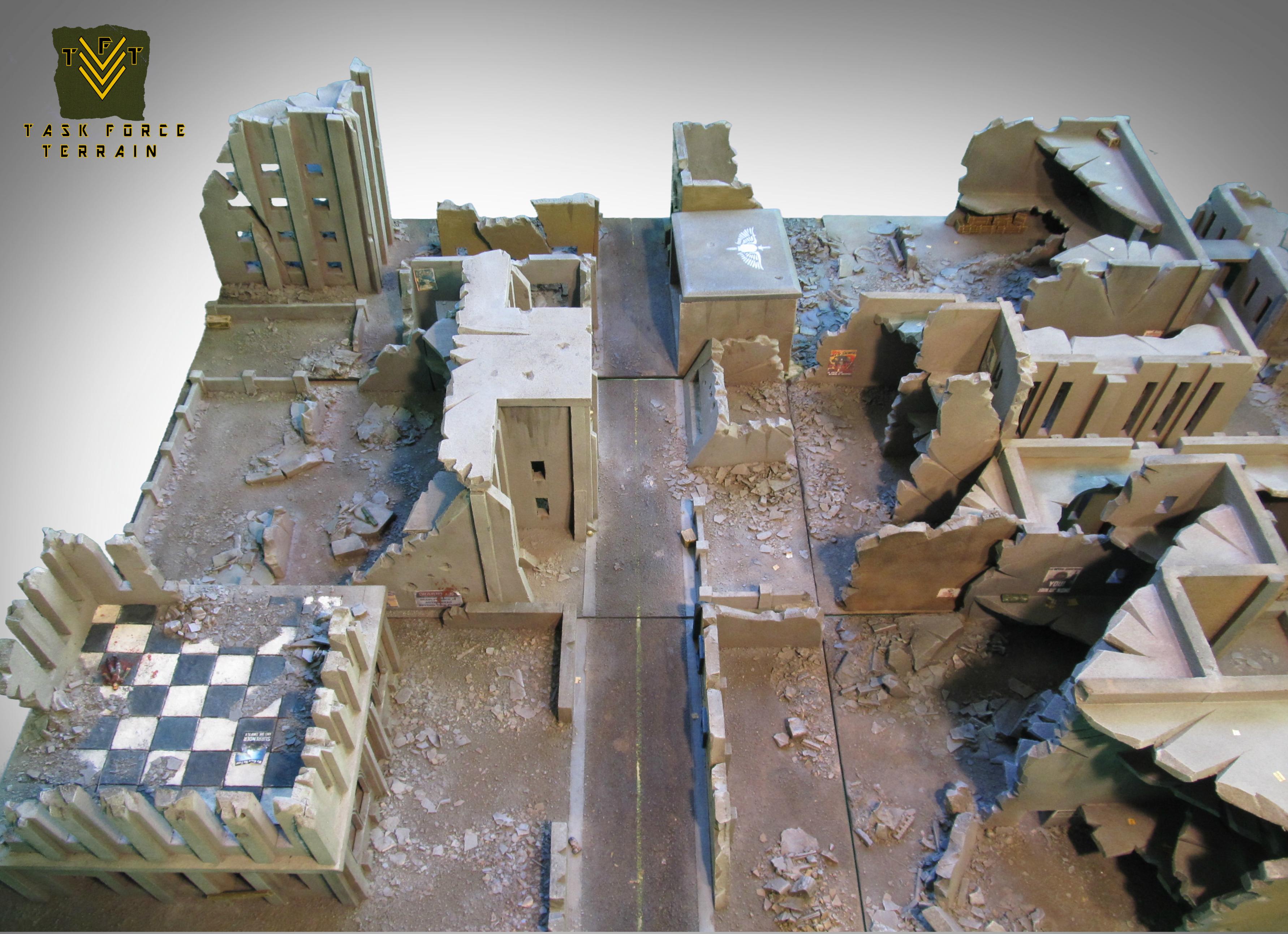 Warhammer scenery 40k game table