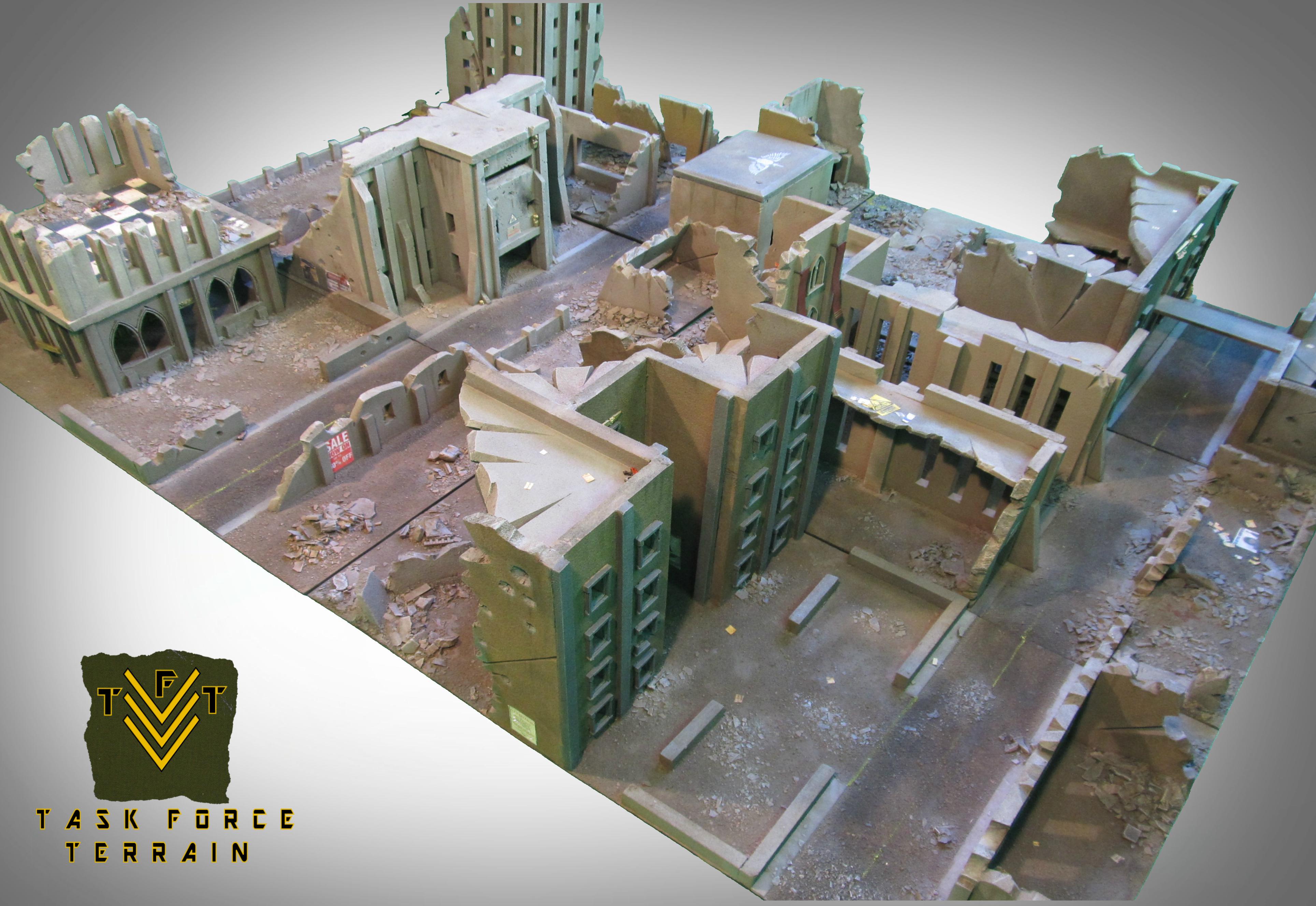 Warhammer scenery 40k game table