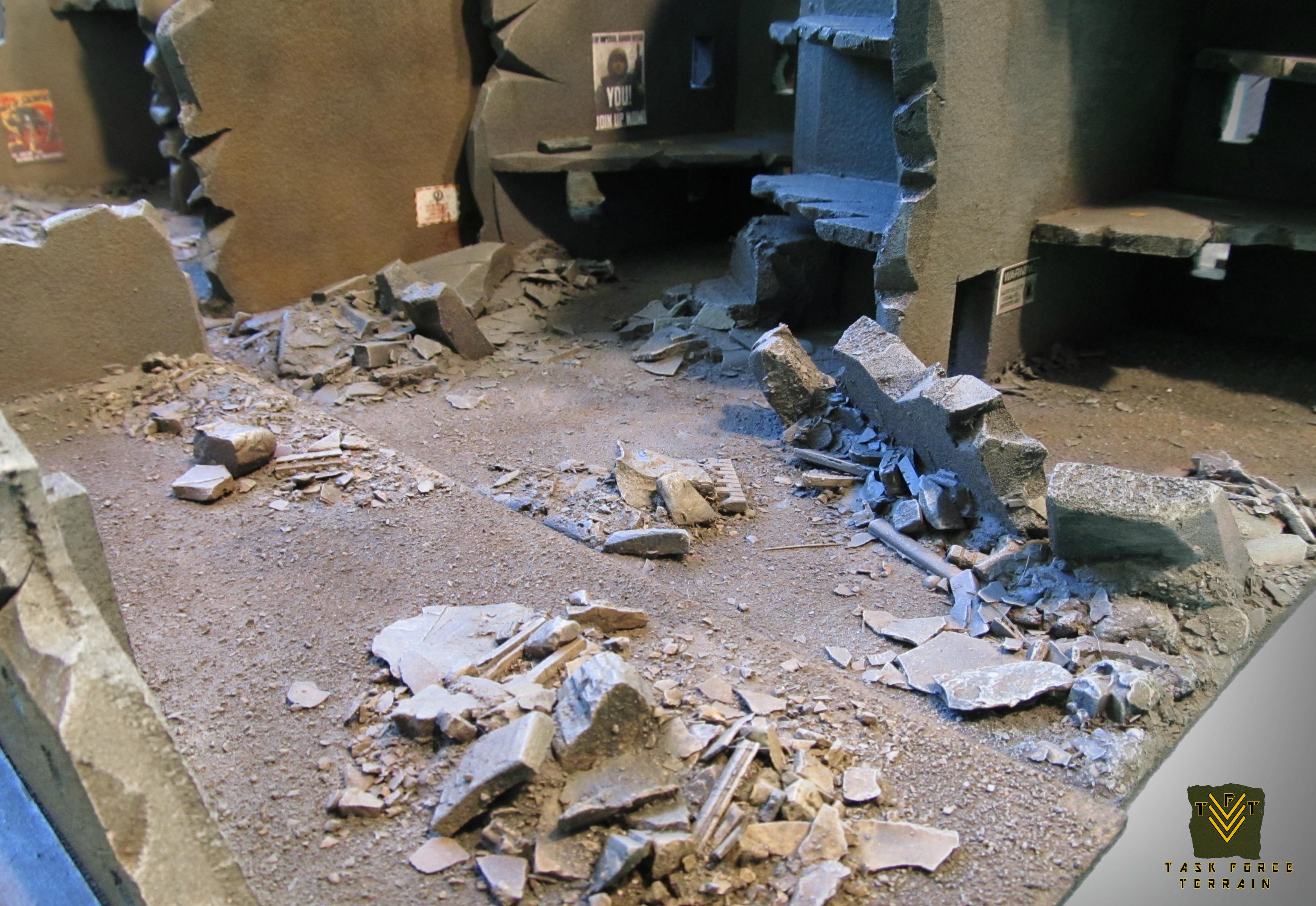Warhammer scenery 40k game table