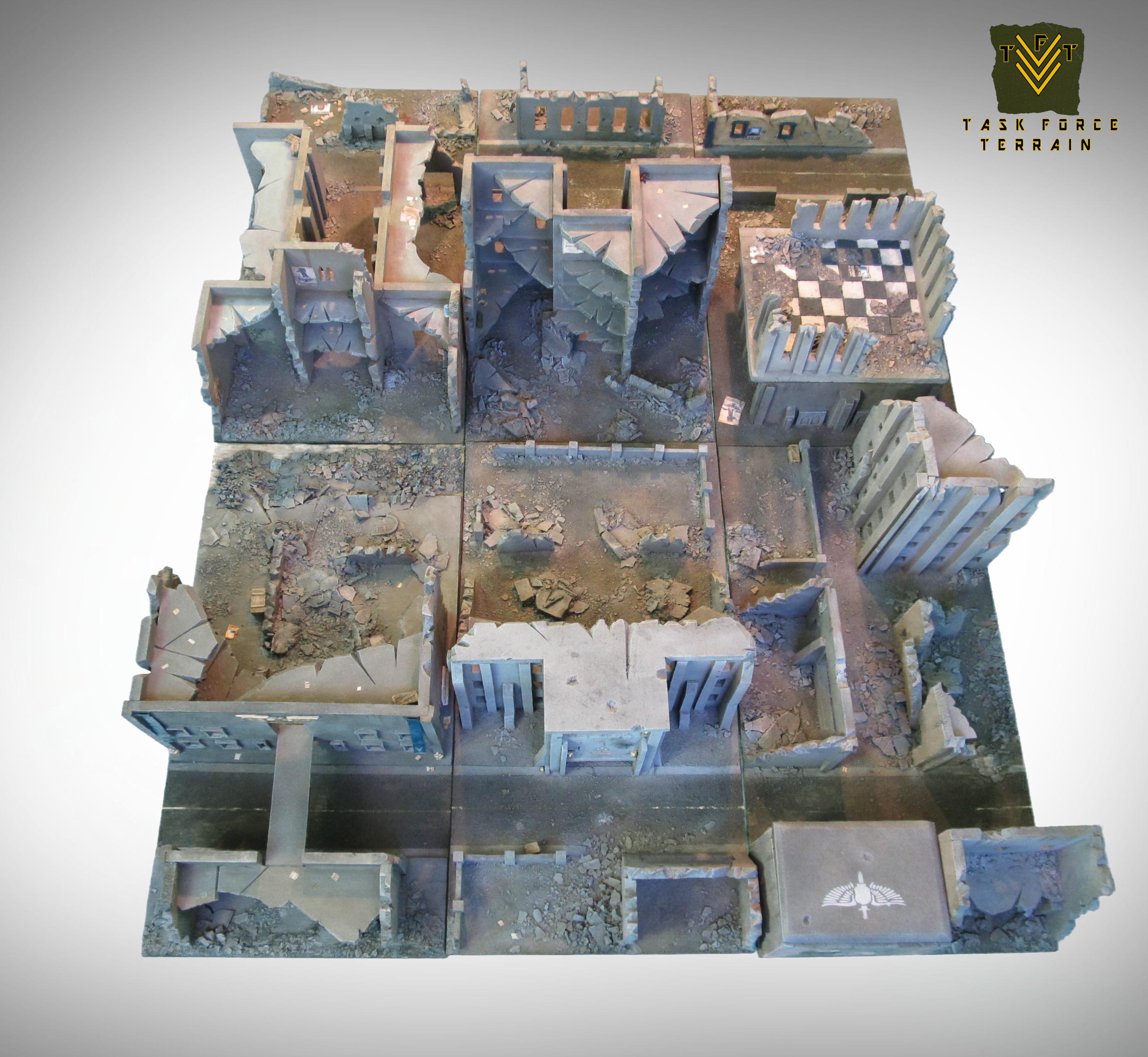 Warhammer scenery 40k game table