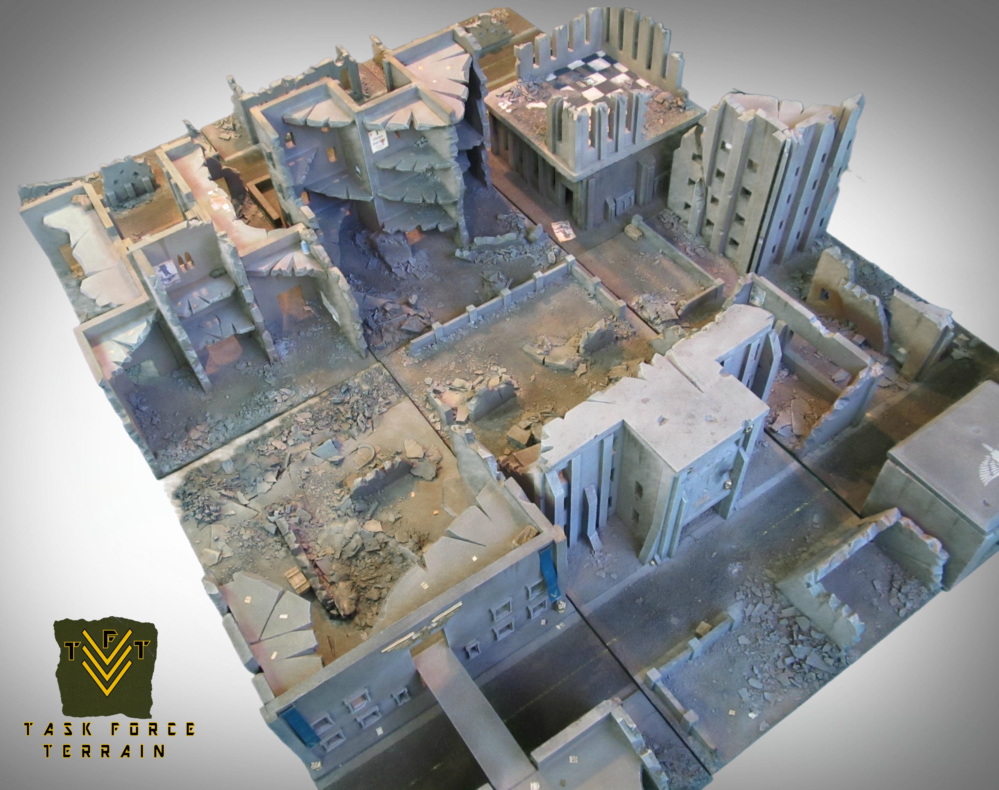 Warhammer scenery 40k game table