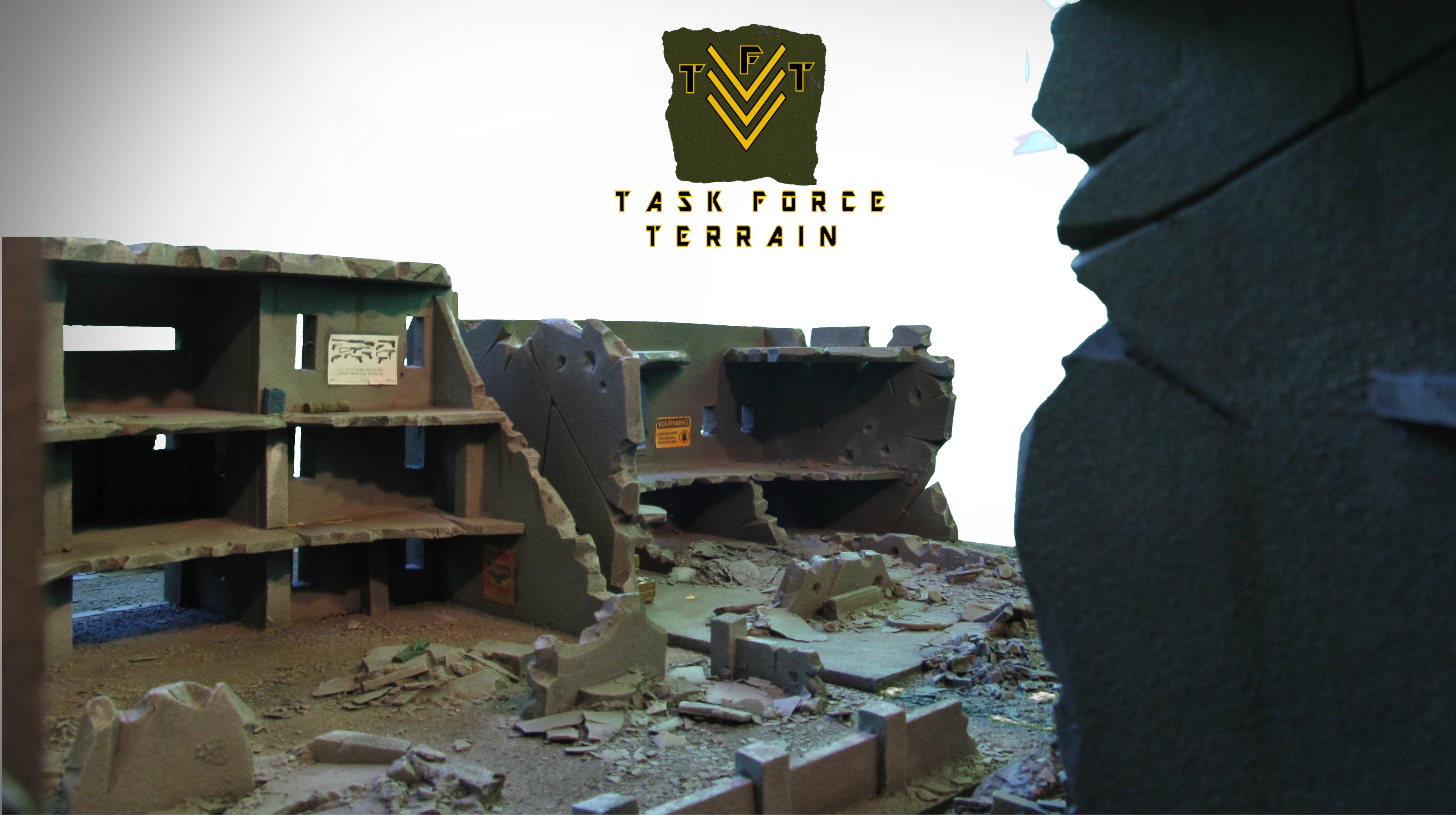 Warhammer scenery 40k game table