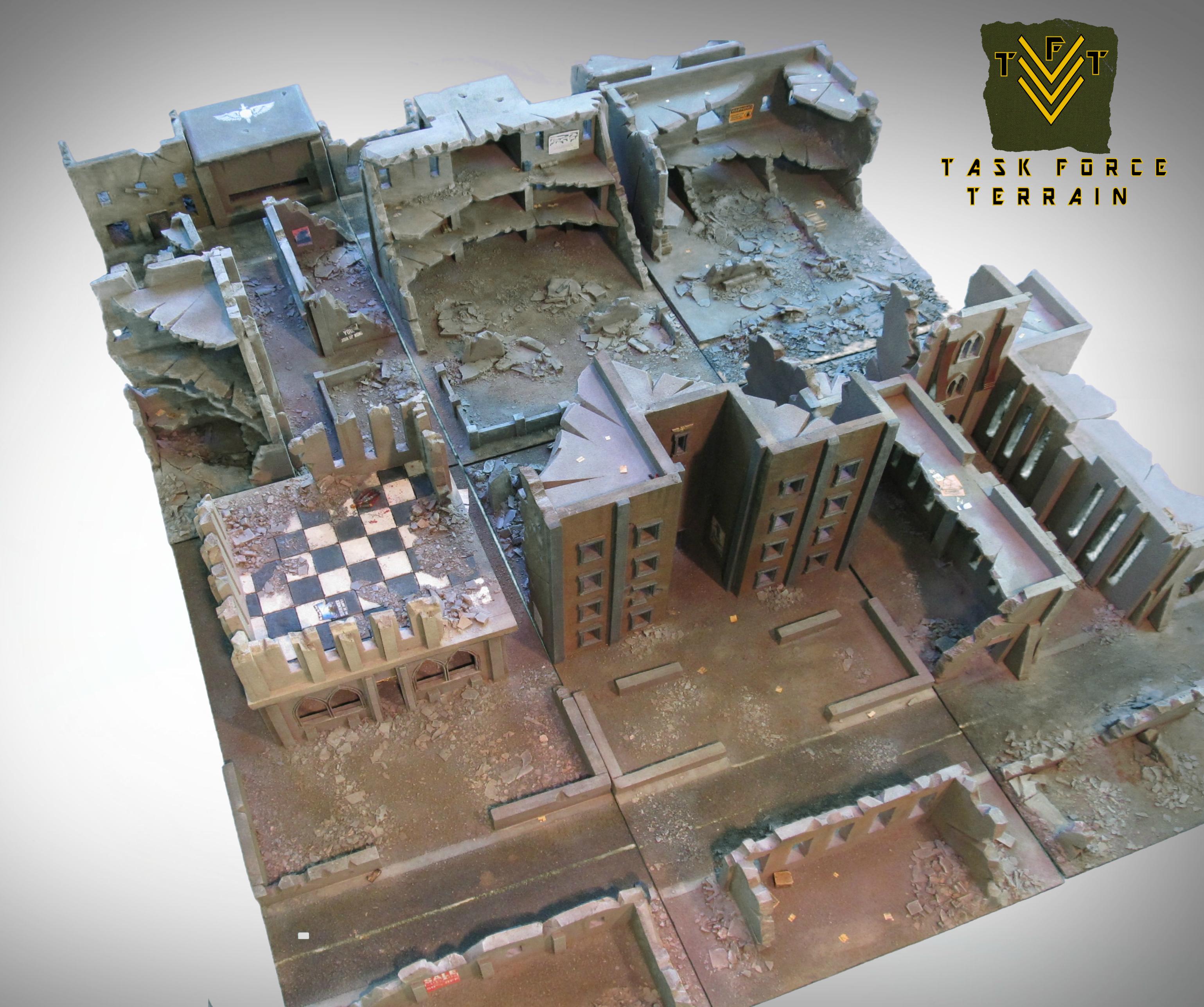 Warhammer scenery 40k game table