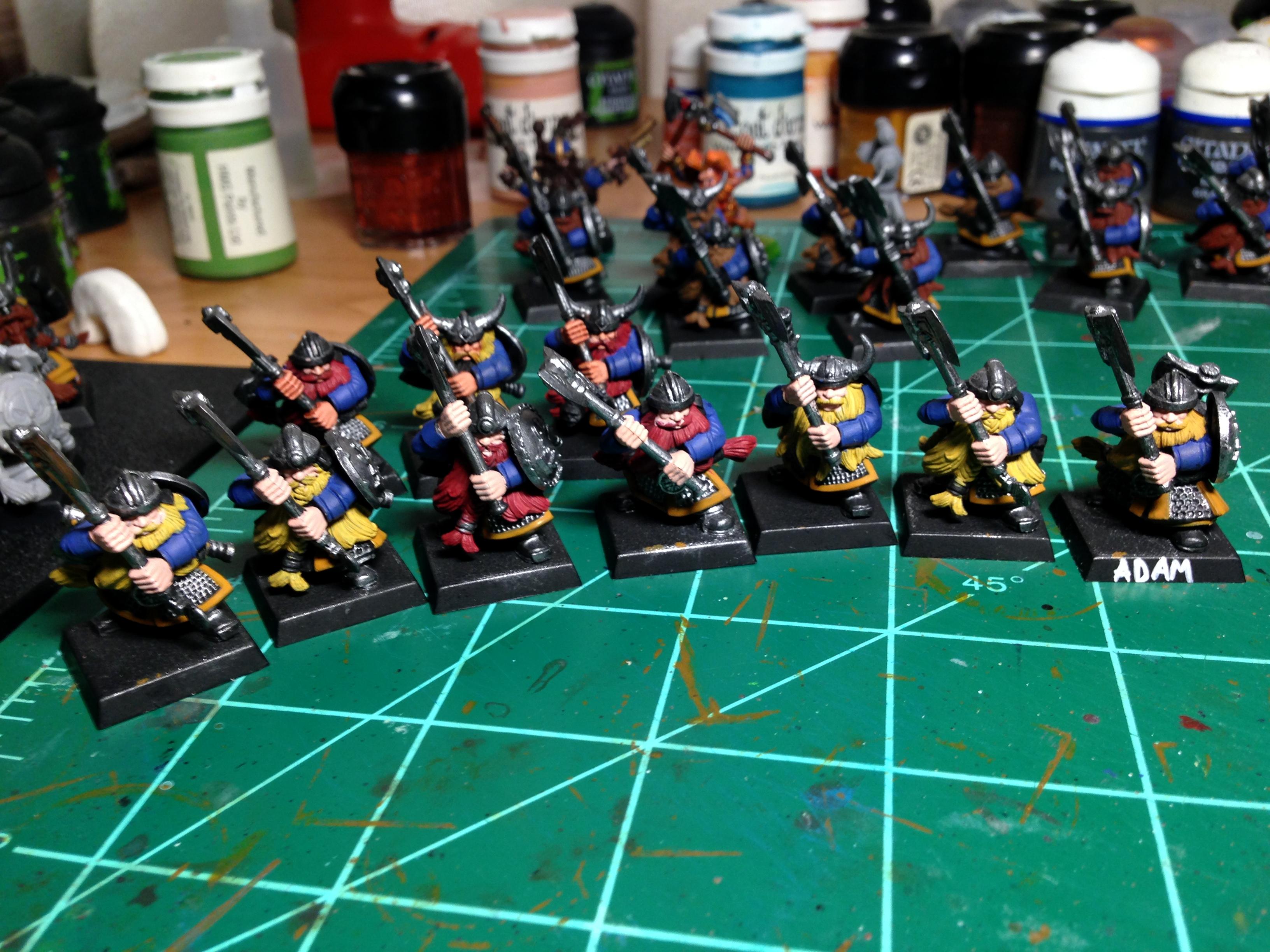 Age Of Sigmar, Death, Dwarves, Modeling, Painting, Progress