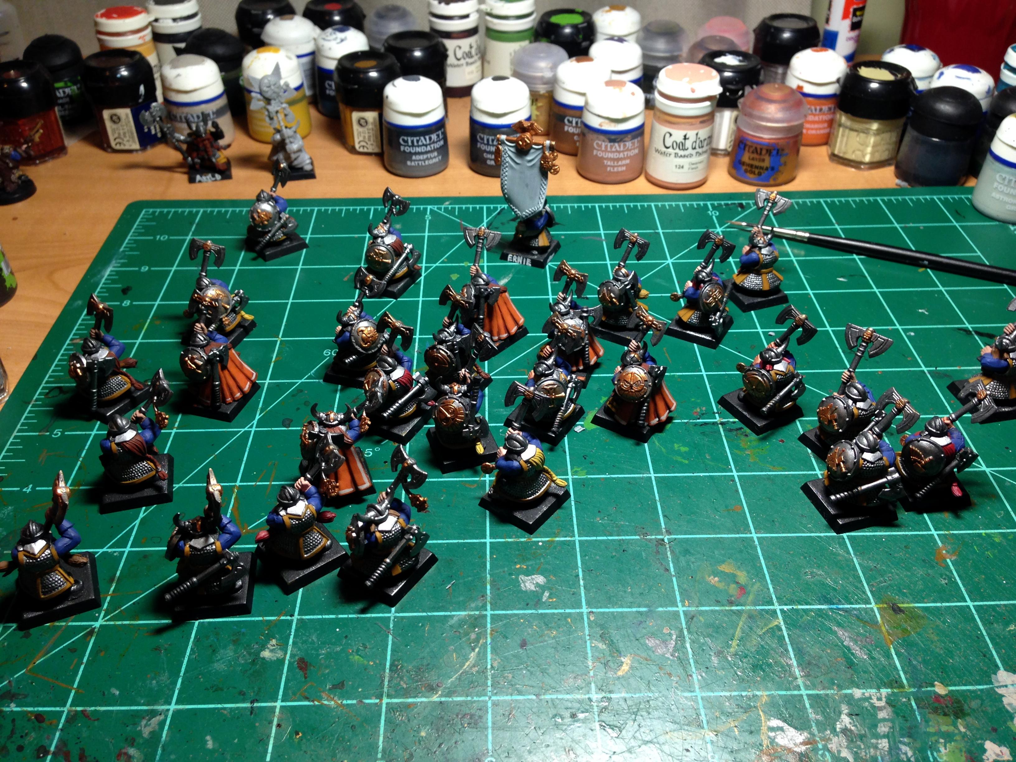 Age Of Sigmar, Death, Dwarves, Modeling, Painting, Progress