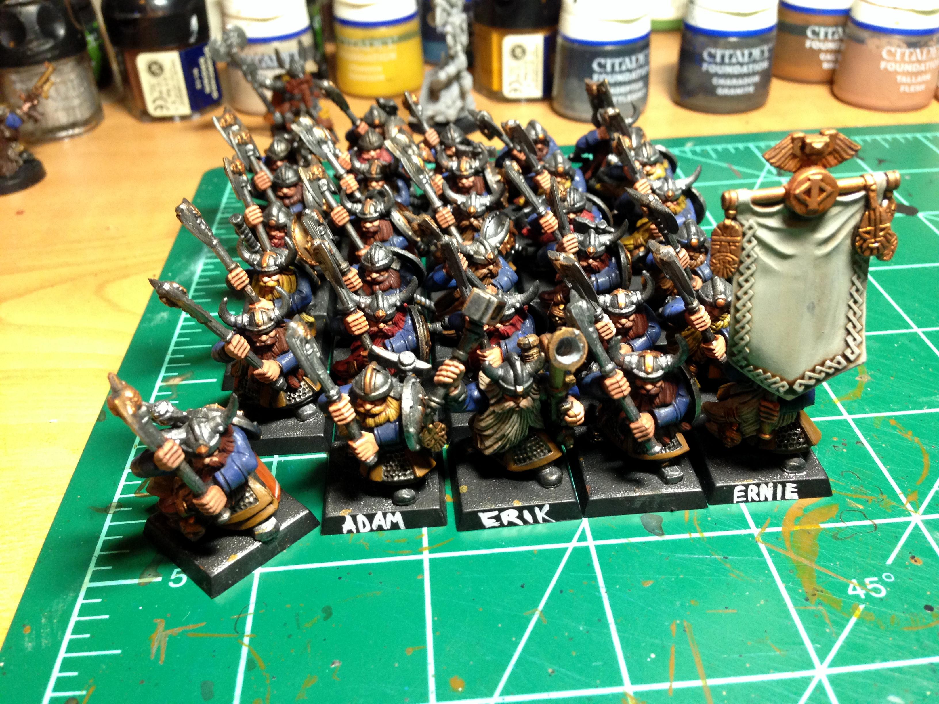 Age Of Sigmar, Death, Dwarves, Modeling, Painting, Progress