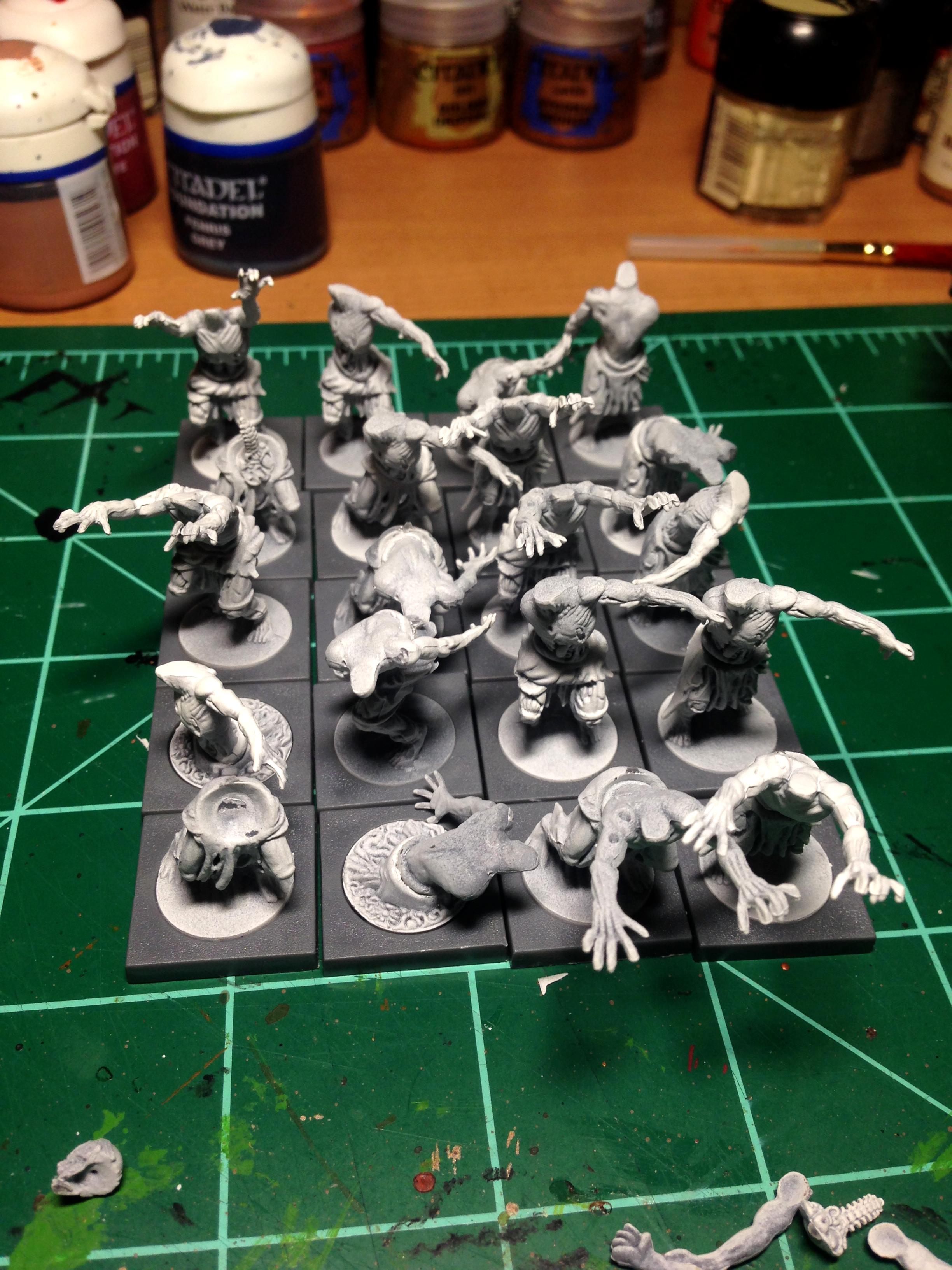 Age Of Sigmar, Death, Dwarves, Modeling, Painting, Progress