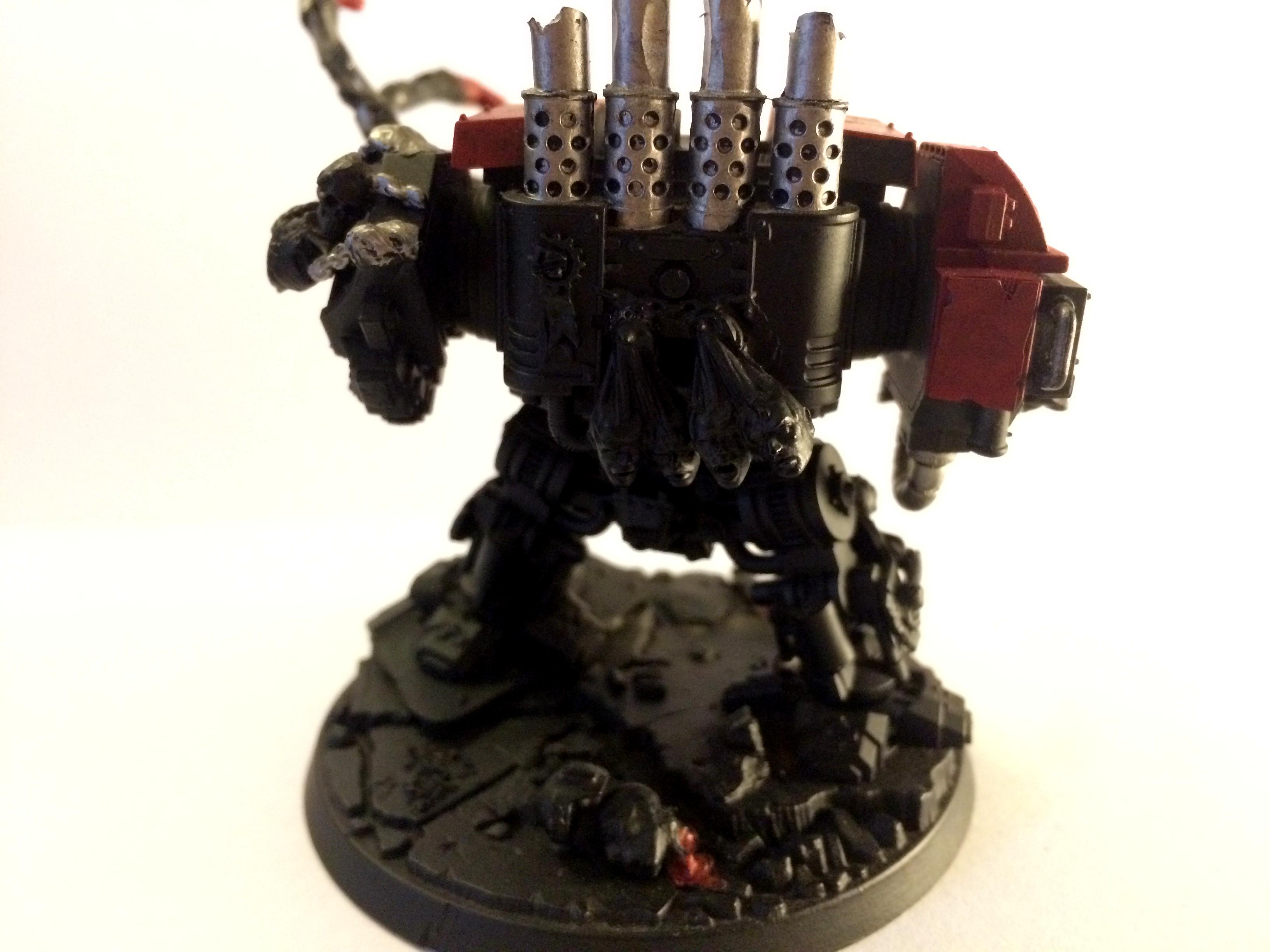 Cannon, Chaos, Conversion, Customised, Dreadnought, Helbrute, Old, Plasma, Scourge, Space, Space Marines, Venerable