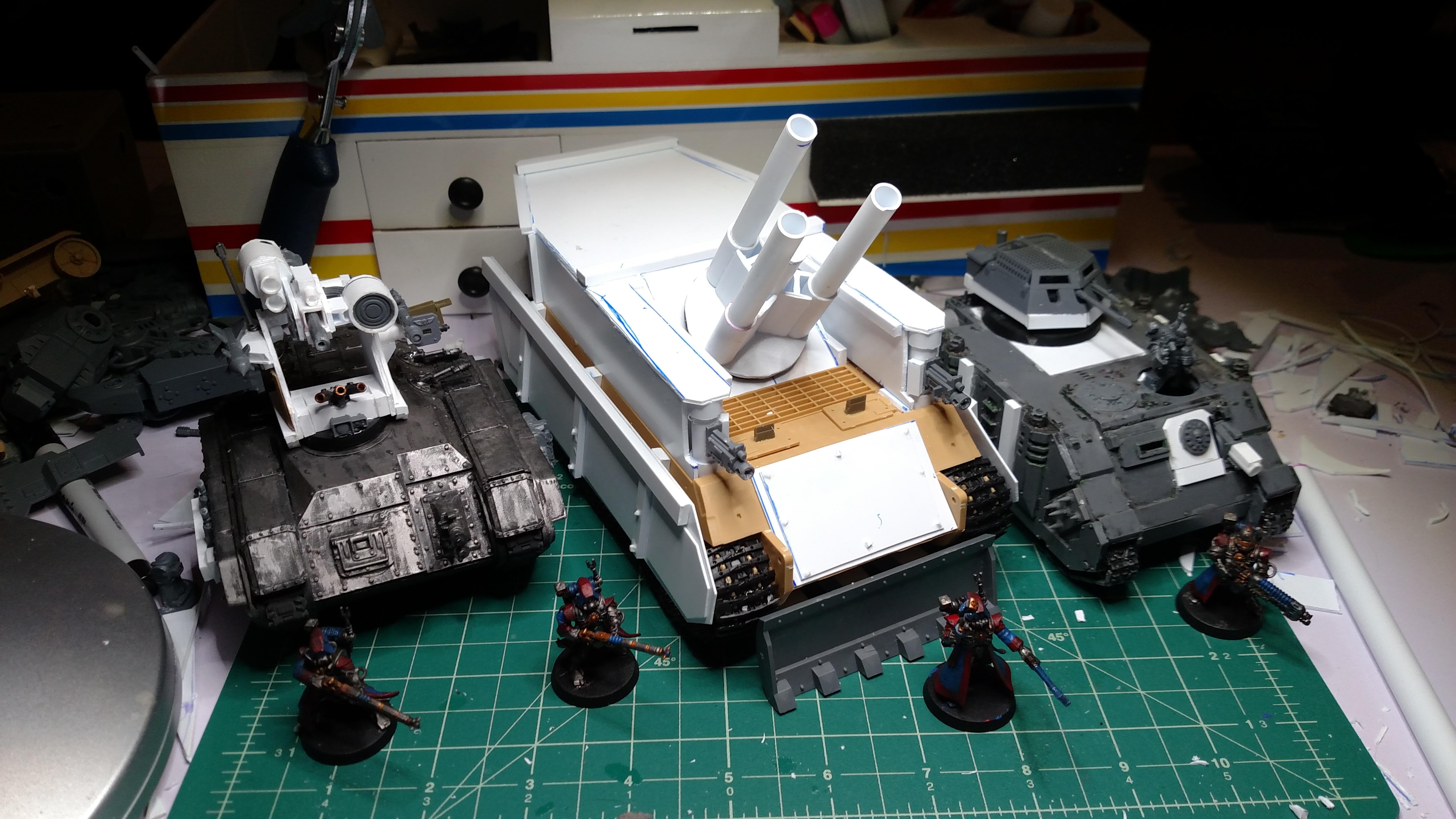 Dominus Siege Bombard WIP, scale