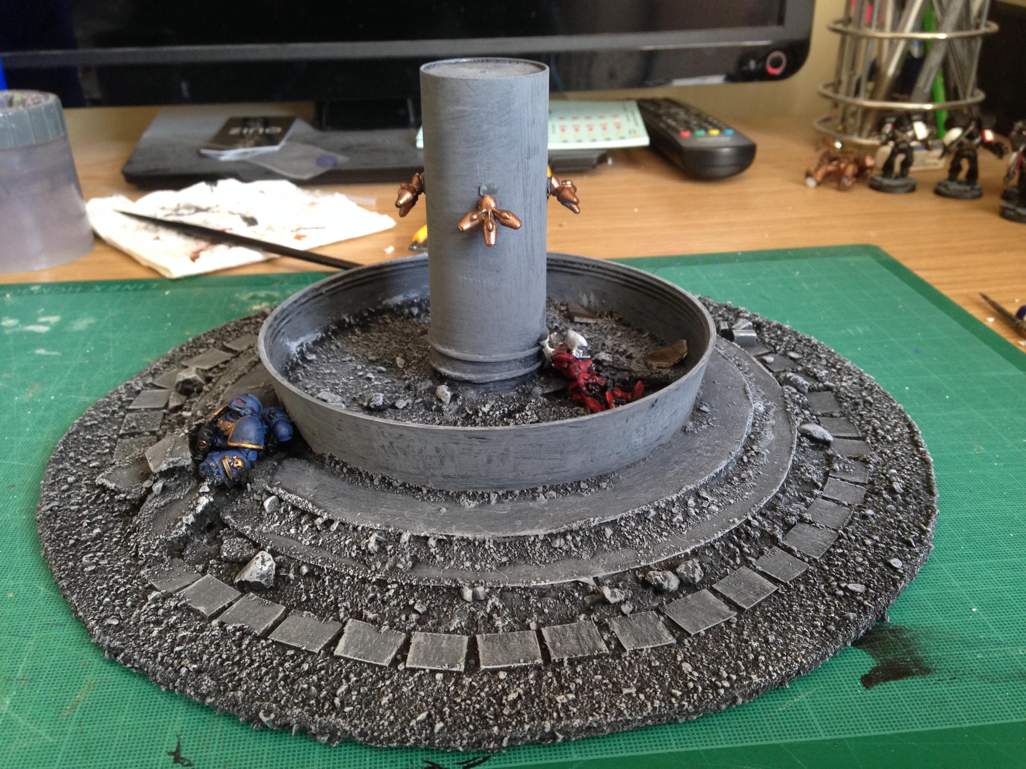 Eldar Abuse, Fountain, Marine Abuse, Terrain