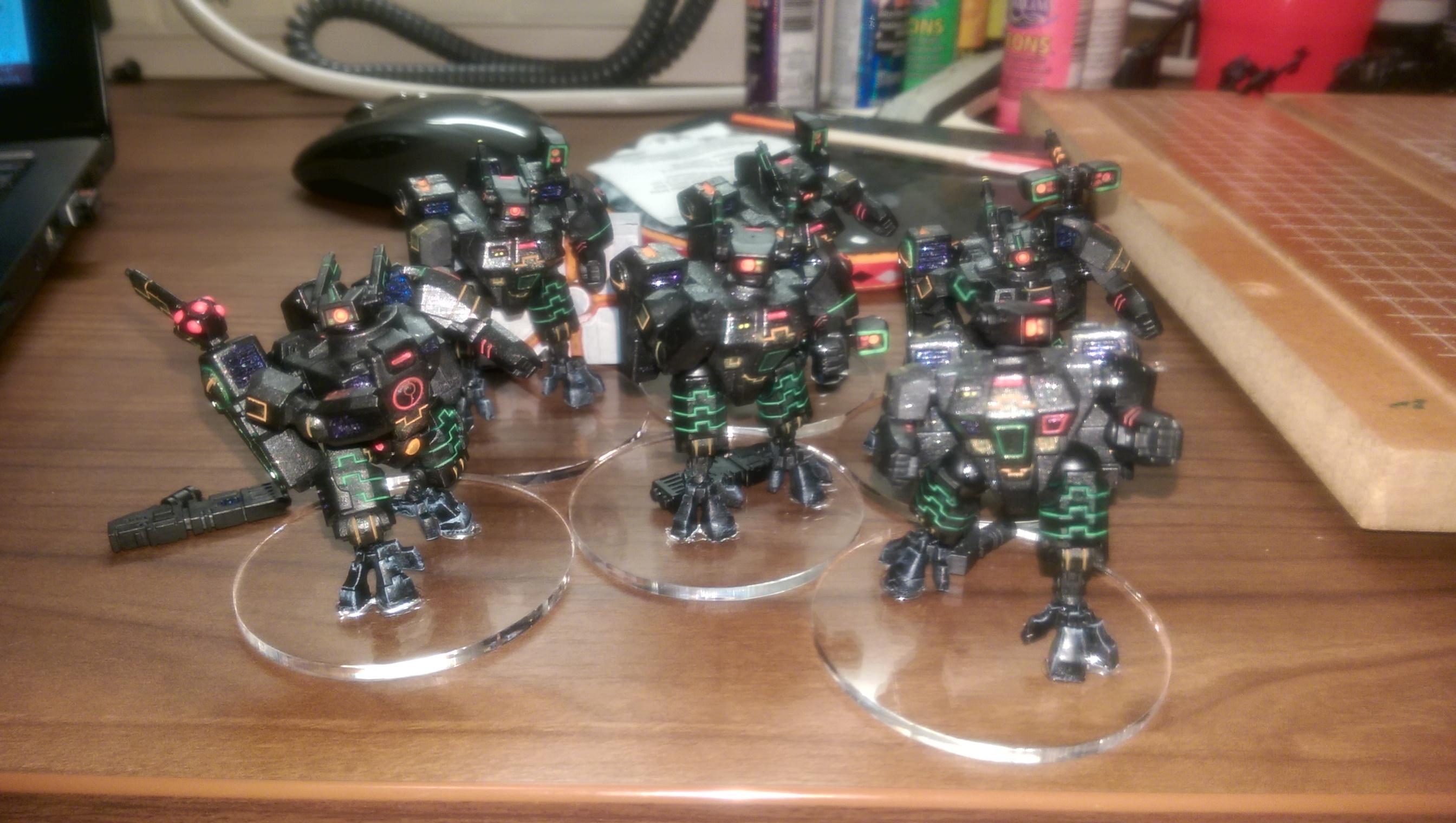 Battle, Crisis Battlesuit, Empire, Ke'lshan, Neon, Suit, Tau, Tron, Warhammer 40,000, XV8