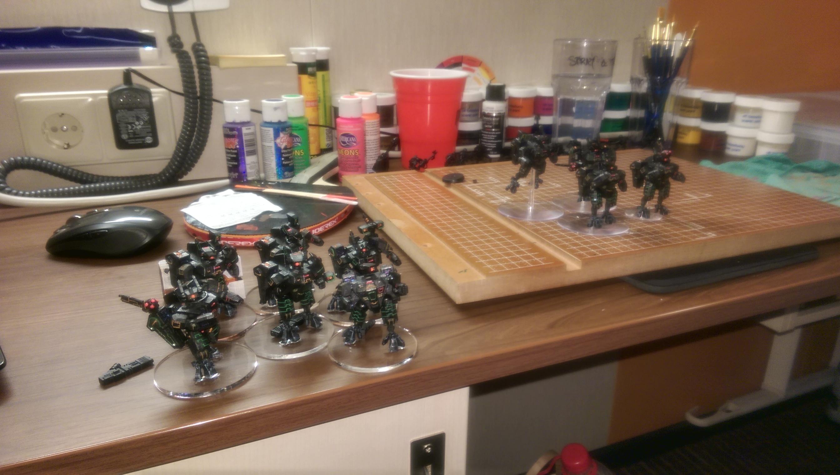 Battle, Crisis Battlesuit, Empire, Ke'lshan, Neon, Suit, Tau, Tron, Warhammer 40,000, XV8