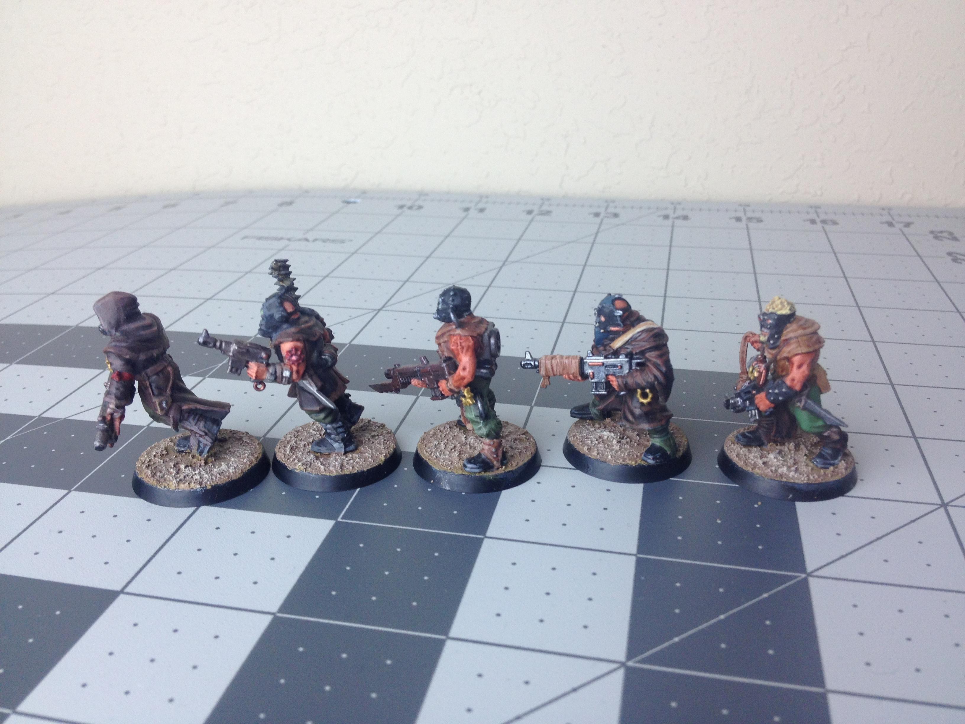 Based, Chaos, Cultists, Finished, Side, Warhammer 40,000