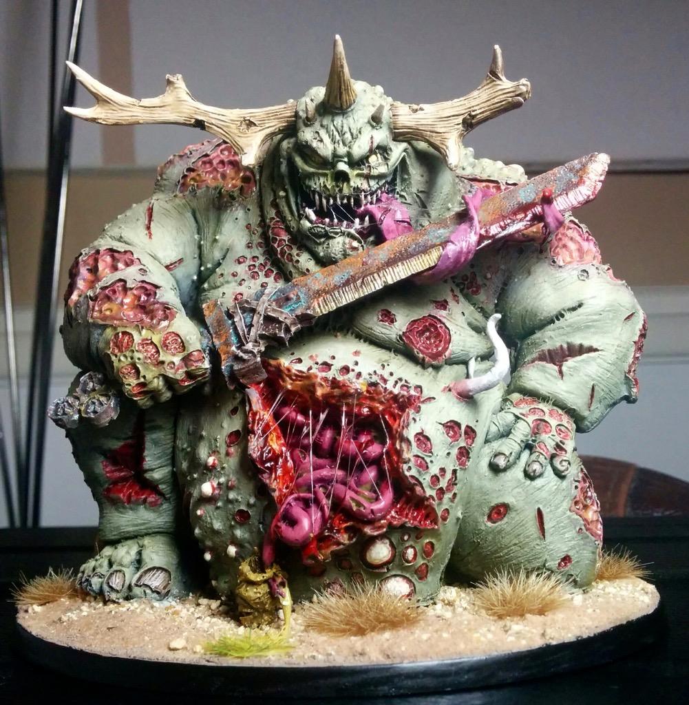 Age Of Sigmar, Chaos, Great Unclean One, Nurgle, Warhammer 40,000
