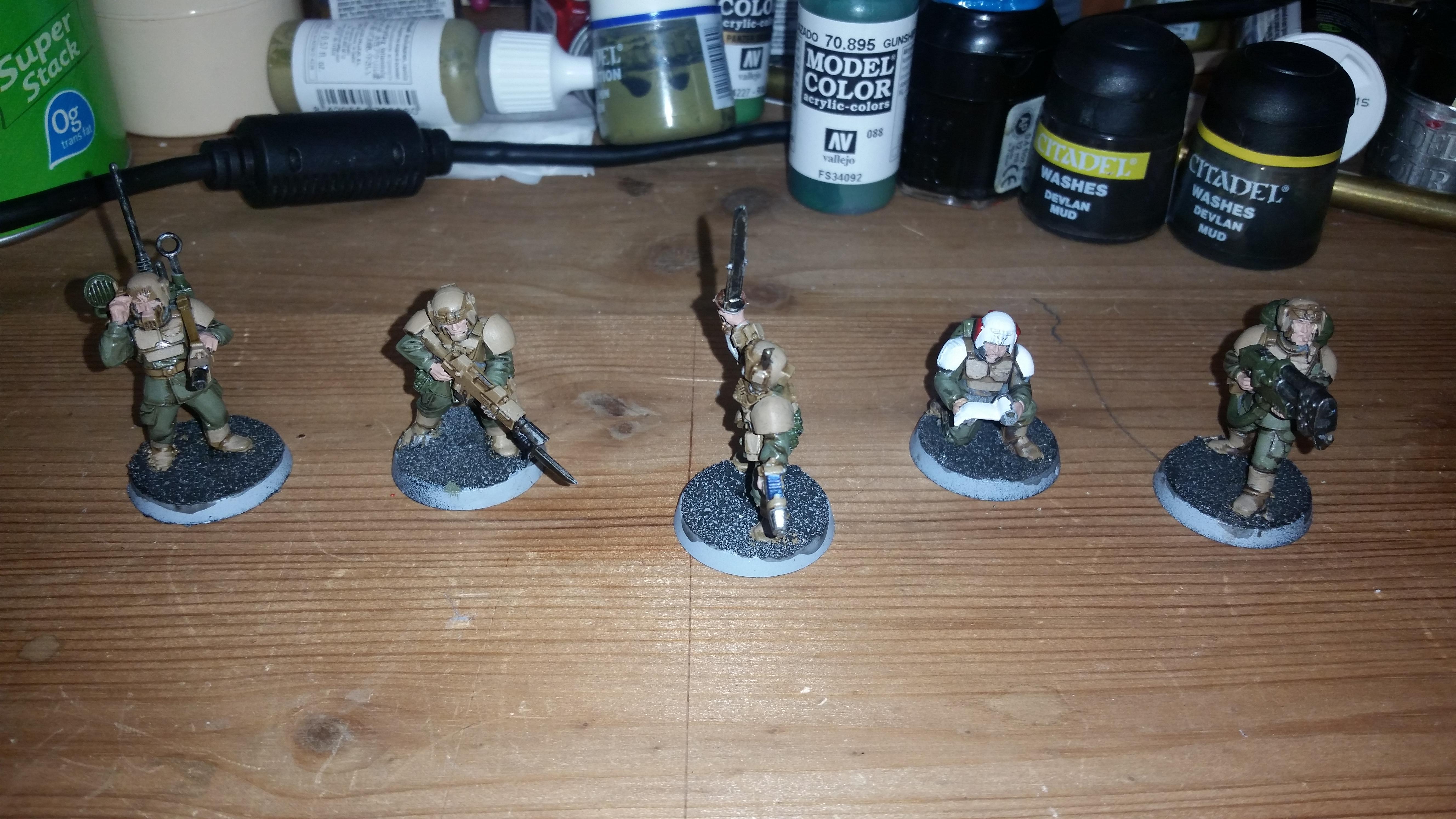Col_corbec, Platoon Command Squad