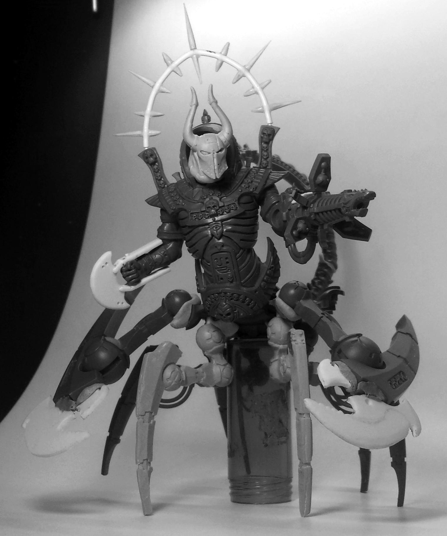 Conversion, Daemons, Fluff, Grinder, Soul, Tzeentch, Warhammer 40,000, Work In Progress
