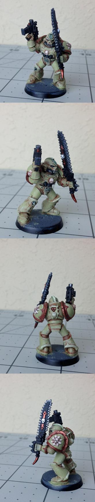 Chaos, Chaos Space Marines, Death Guard, Space Marines, Warhammer 40,000, Work In Progress