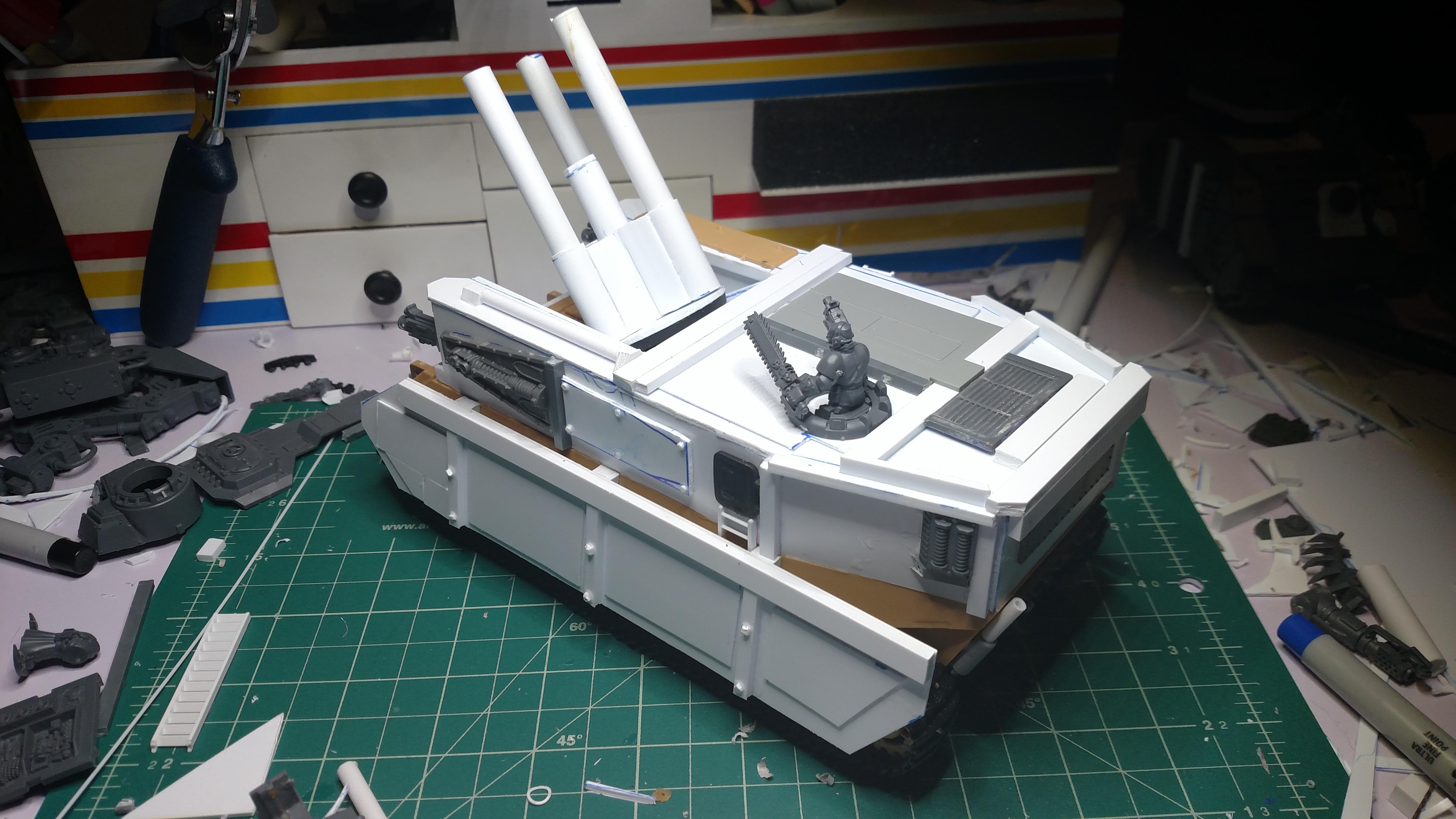 Dominus Siege Bombard WIP rear geared up