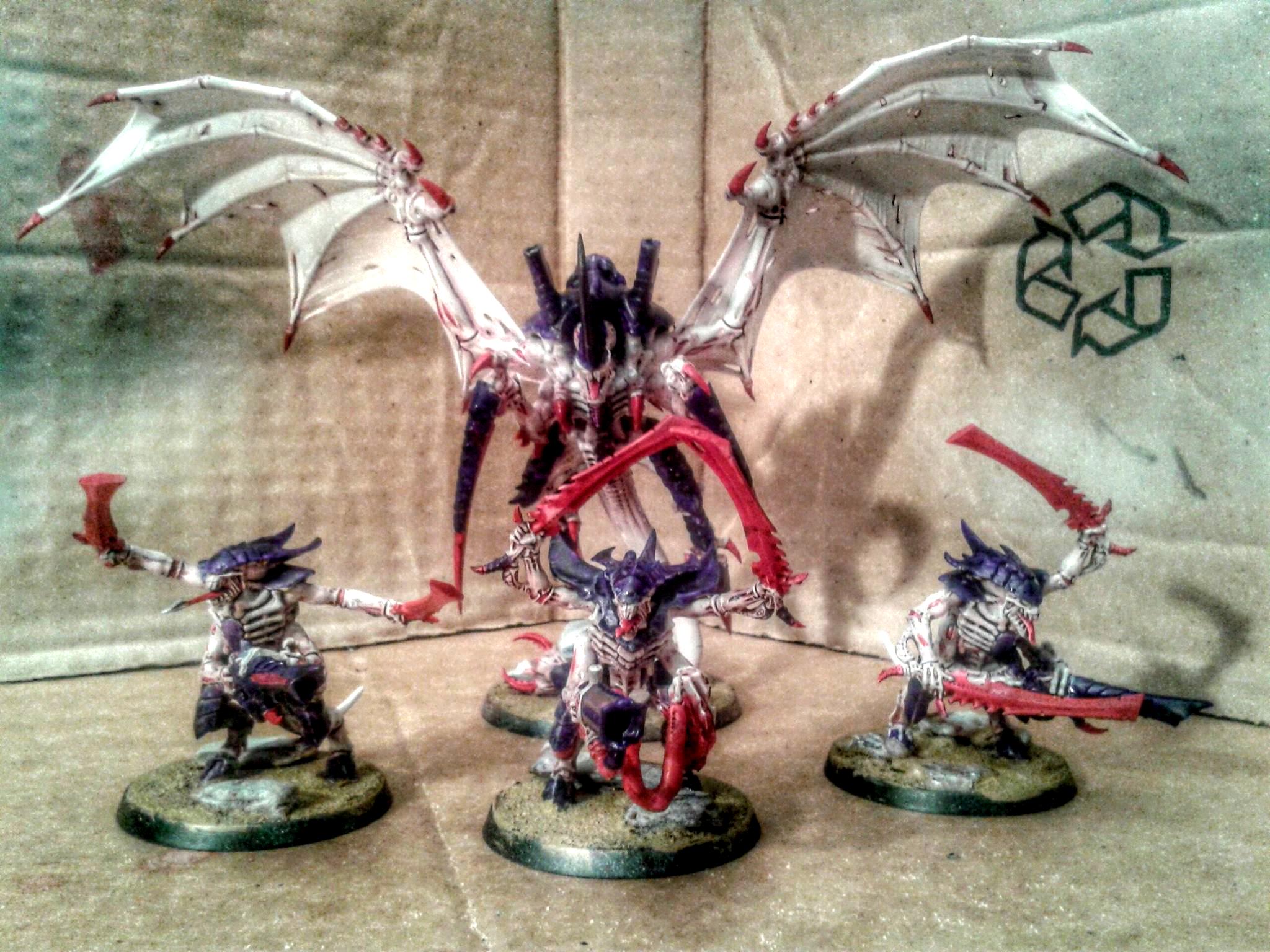 Hive Tyrant, Tyranids, Warriors, Work In Progress
