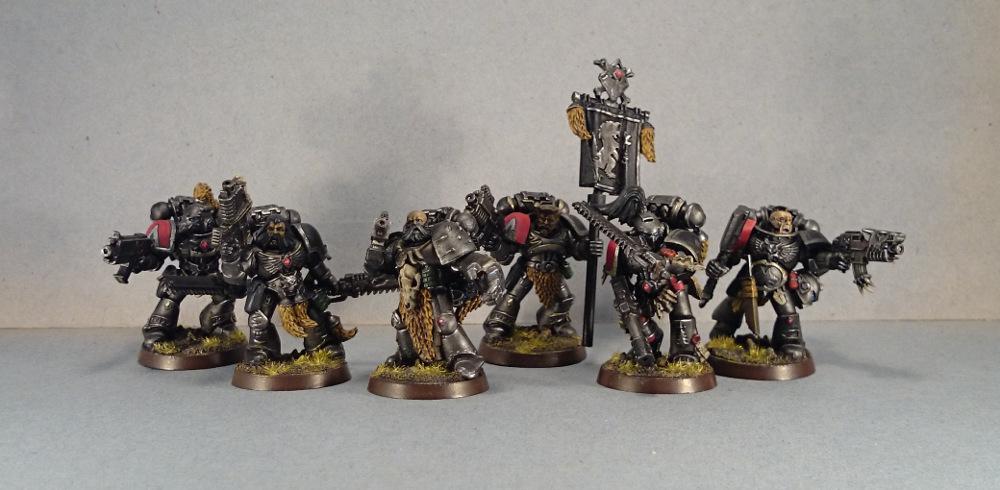 Grey Hunters, Iron Wolves, Space Marines, Space Wolves