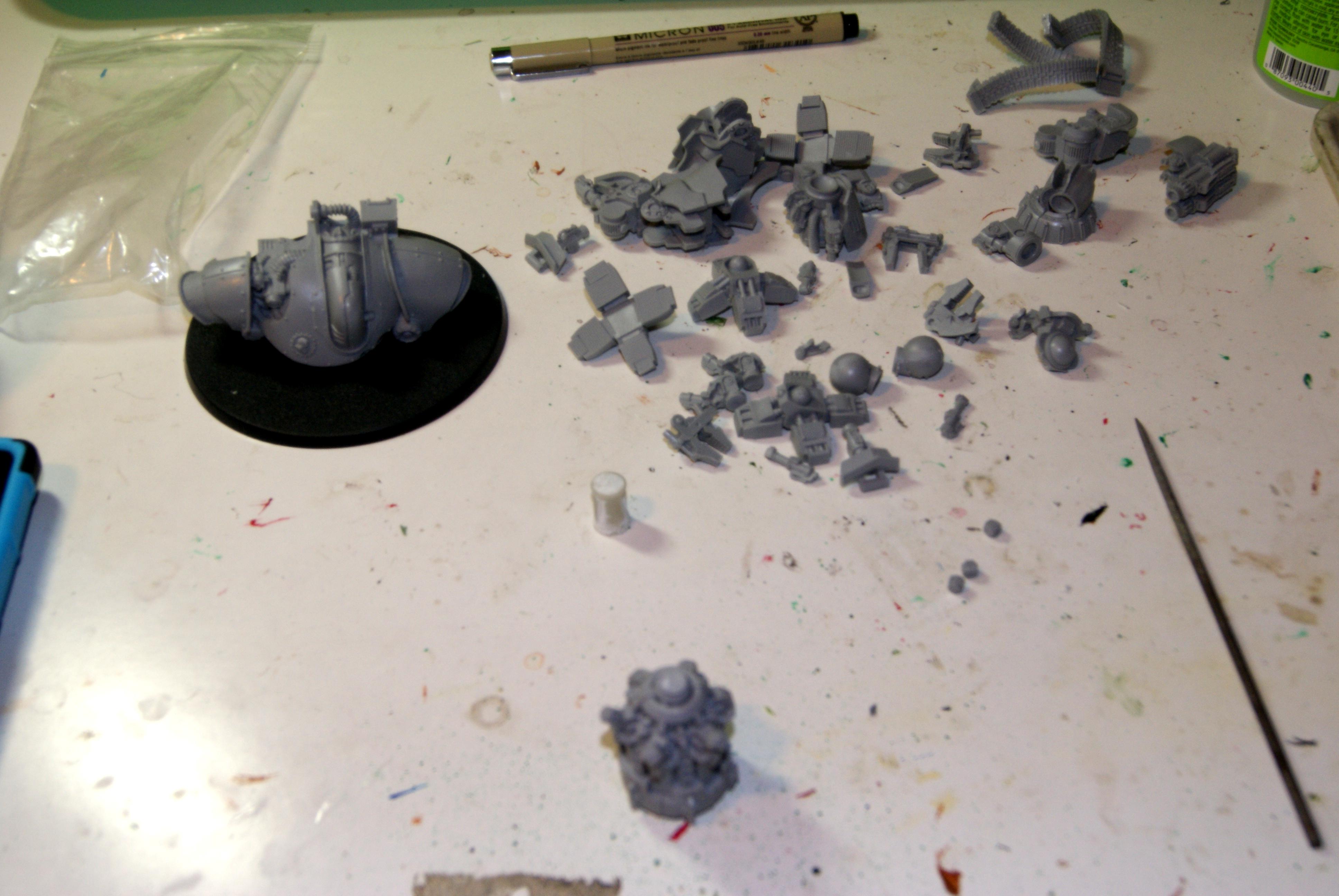 Parts from the box