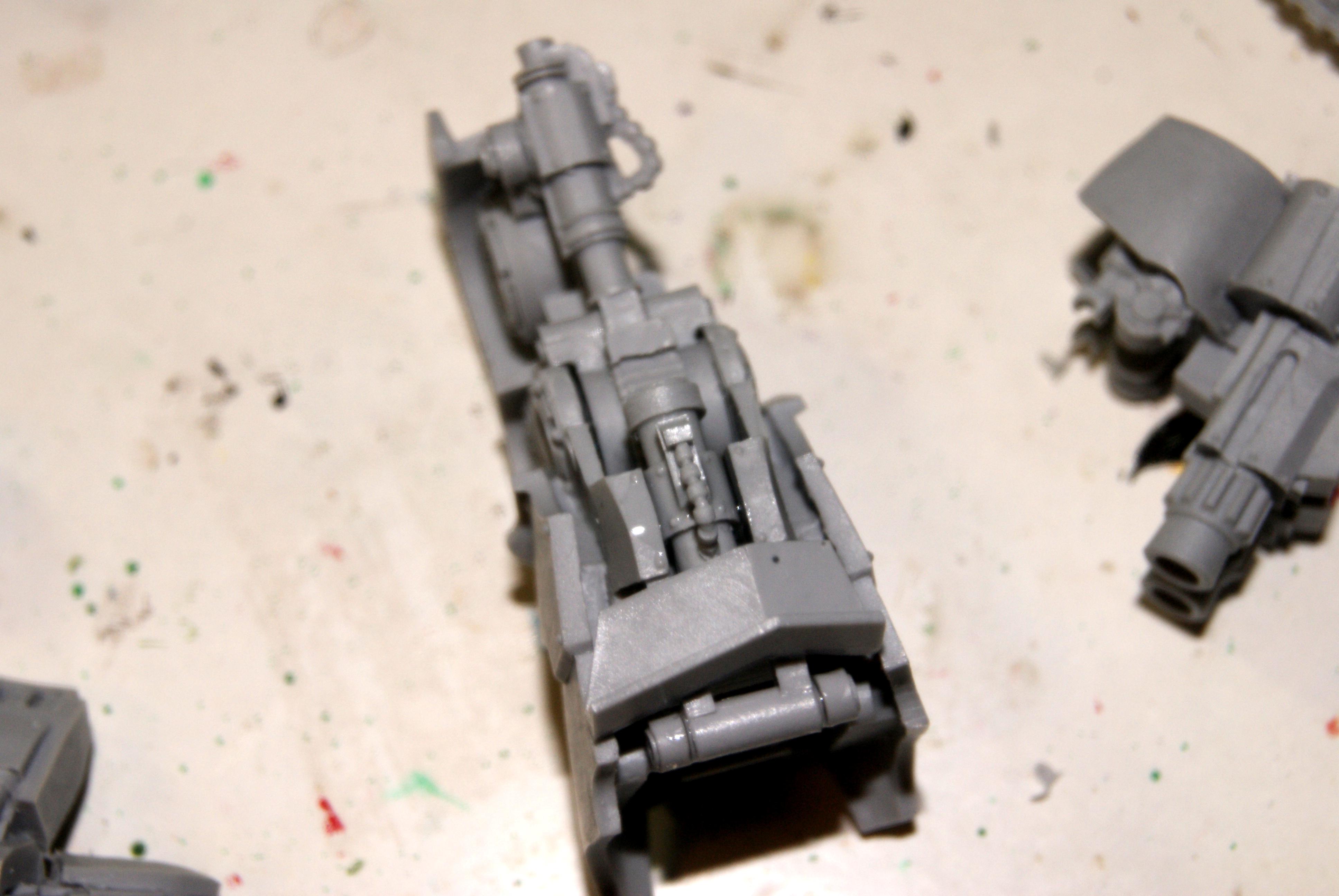 Legs and hard stop glued