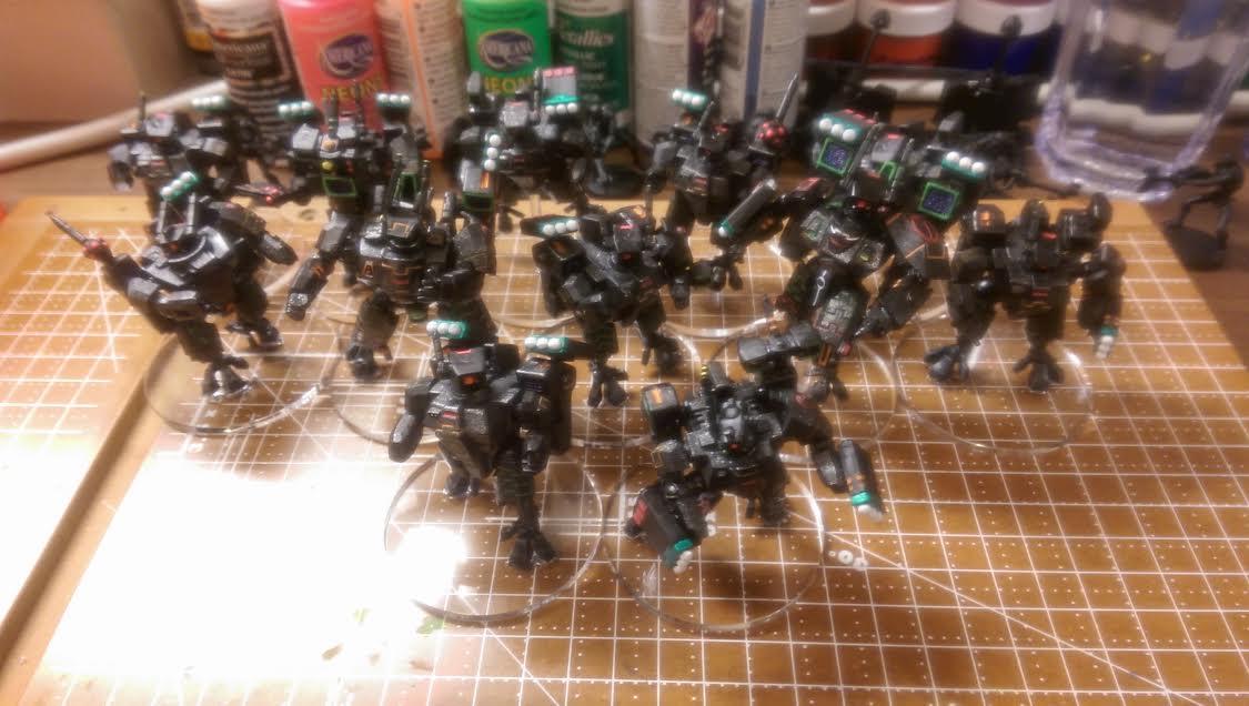 Army, Commande, Crisis Battlesuit, Detail, Empire, Neon, New, Old, Suit, Tau, Tron, Warhammer 40,000, XV8
