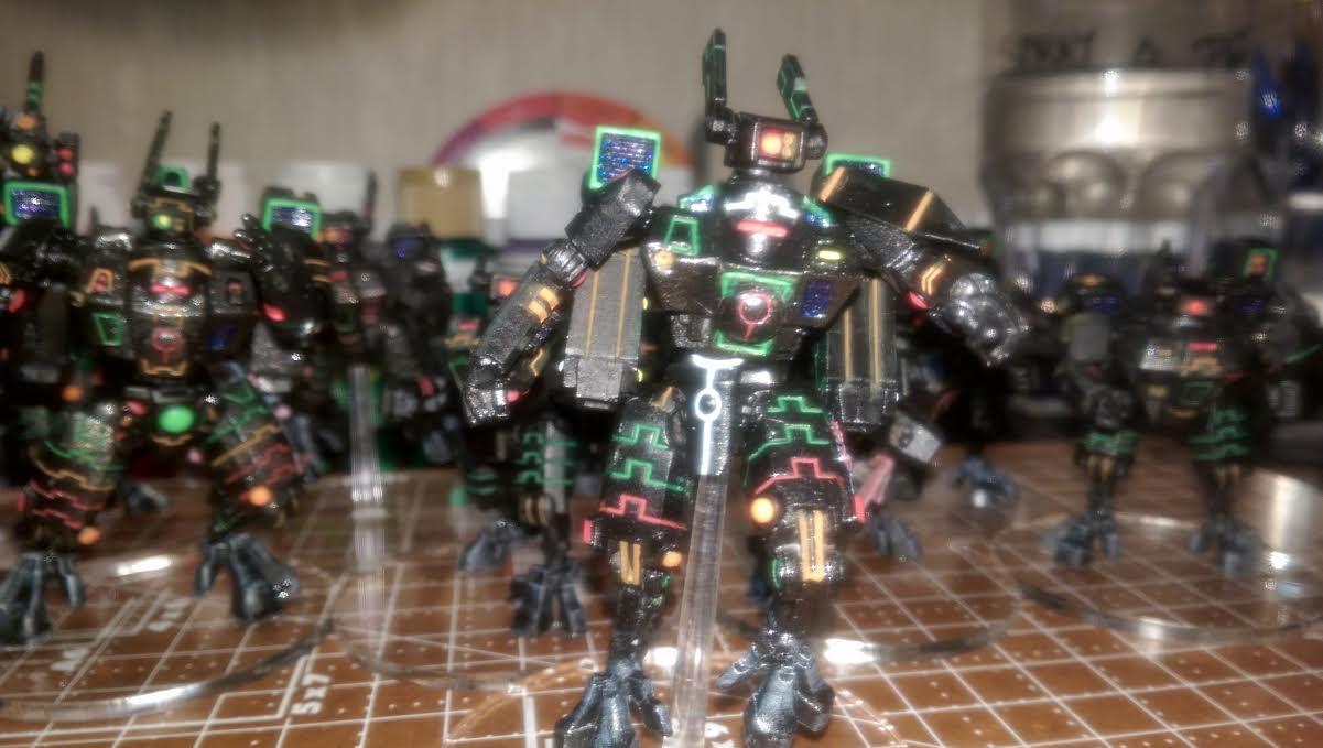 Army, Commande, Crisis Battlesuit, Detail, Empire, Neon, New, Old, Suit, Tau, Tron, Warhammer 40,000, XV8