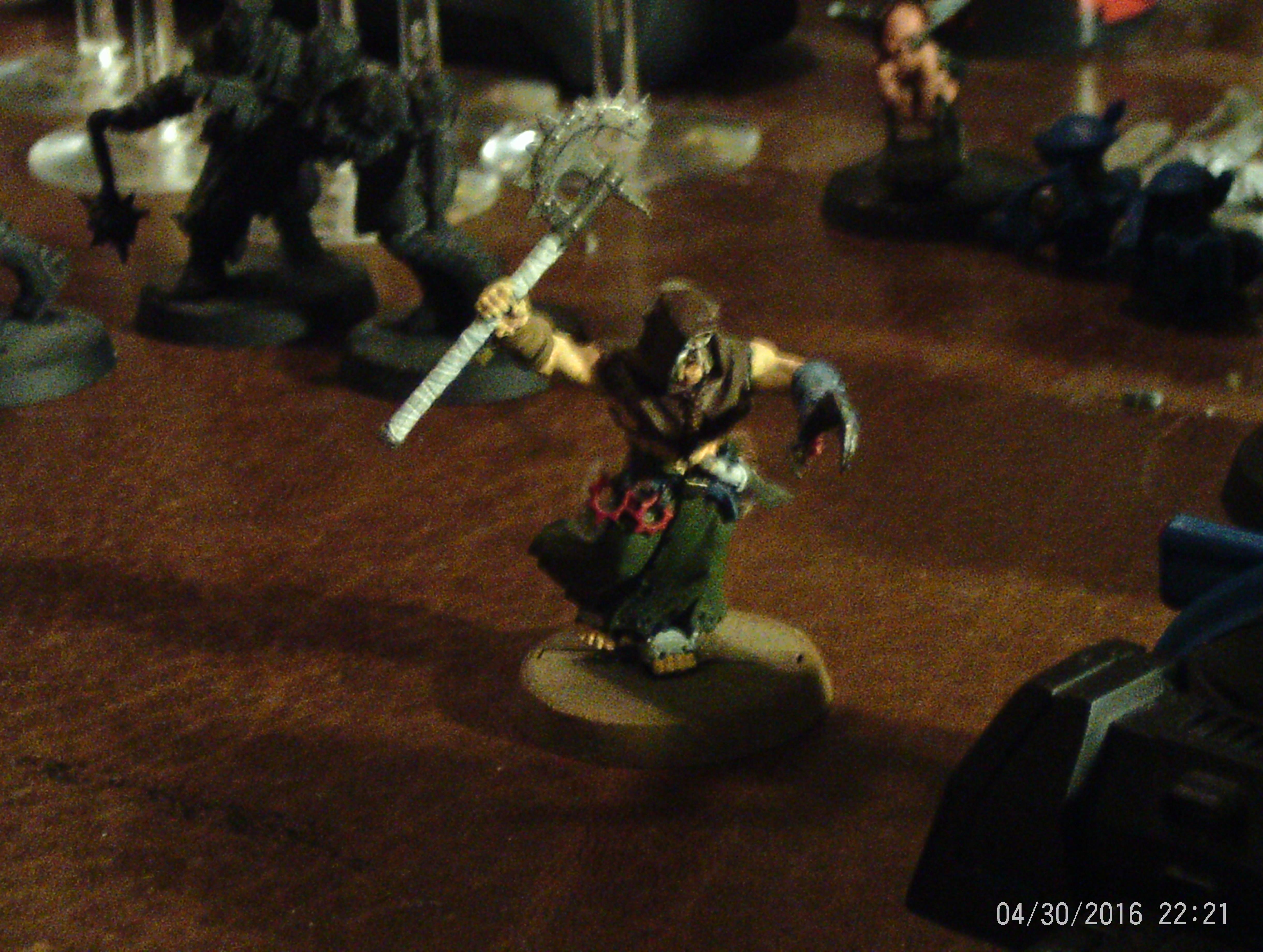 Cultist Champion Anarkus poorly painted