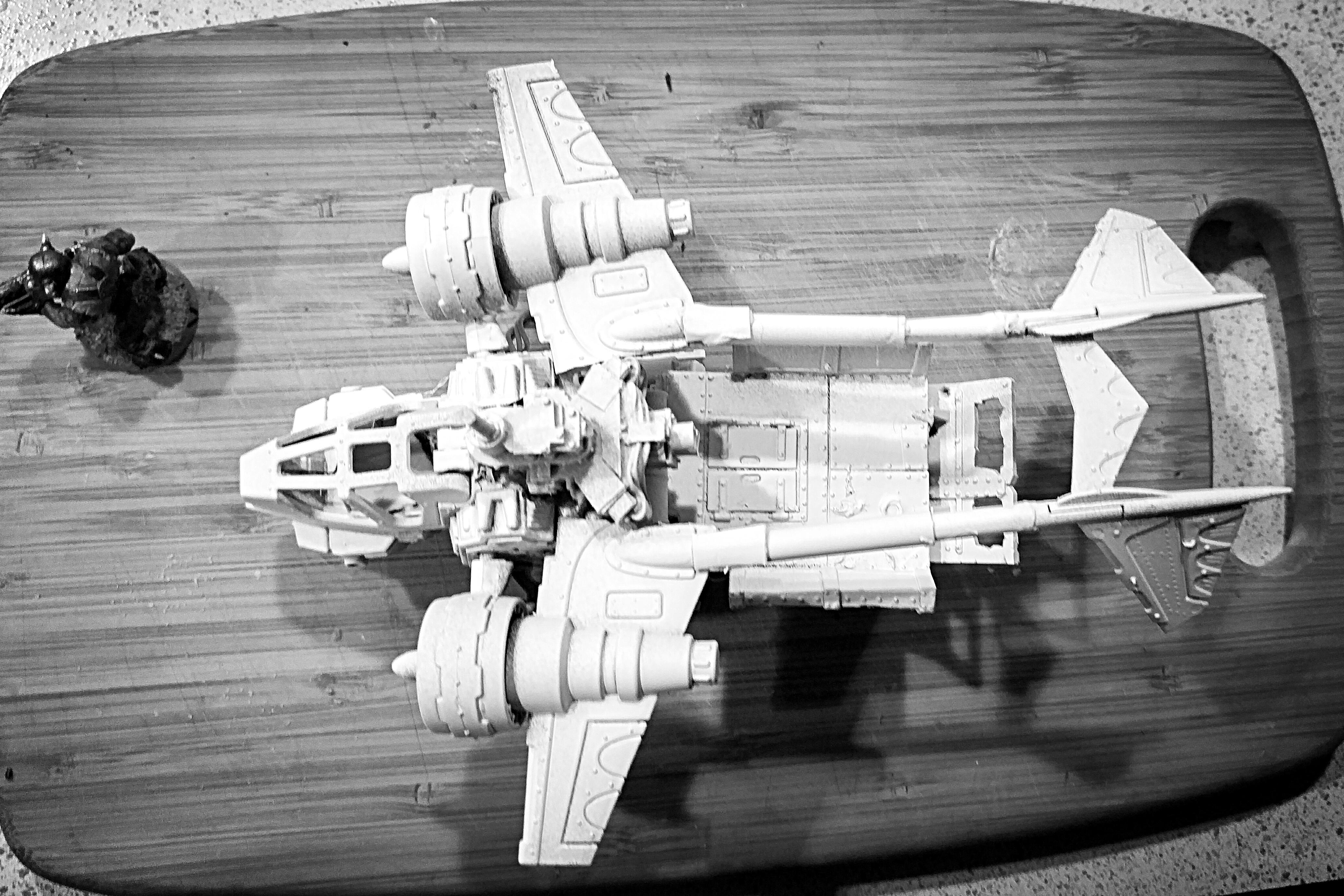 Deffkopta, Helicopter, Kit-bash, Orks, Warkopta