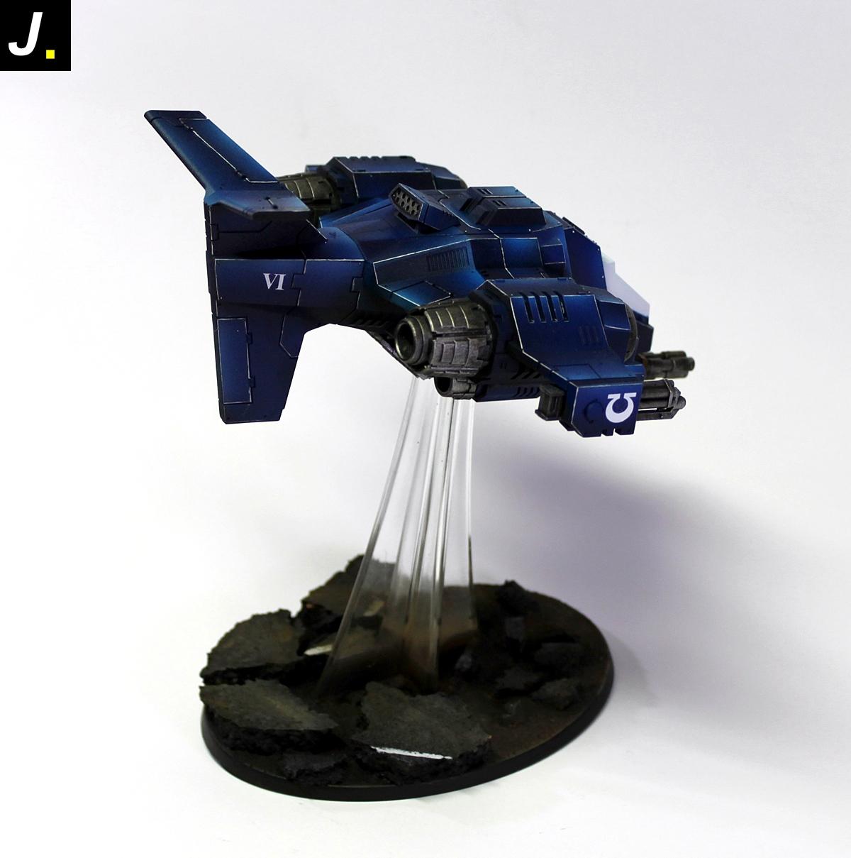 Item picture 	 Space Marine Stormhawk Interceptor
