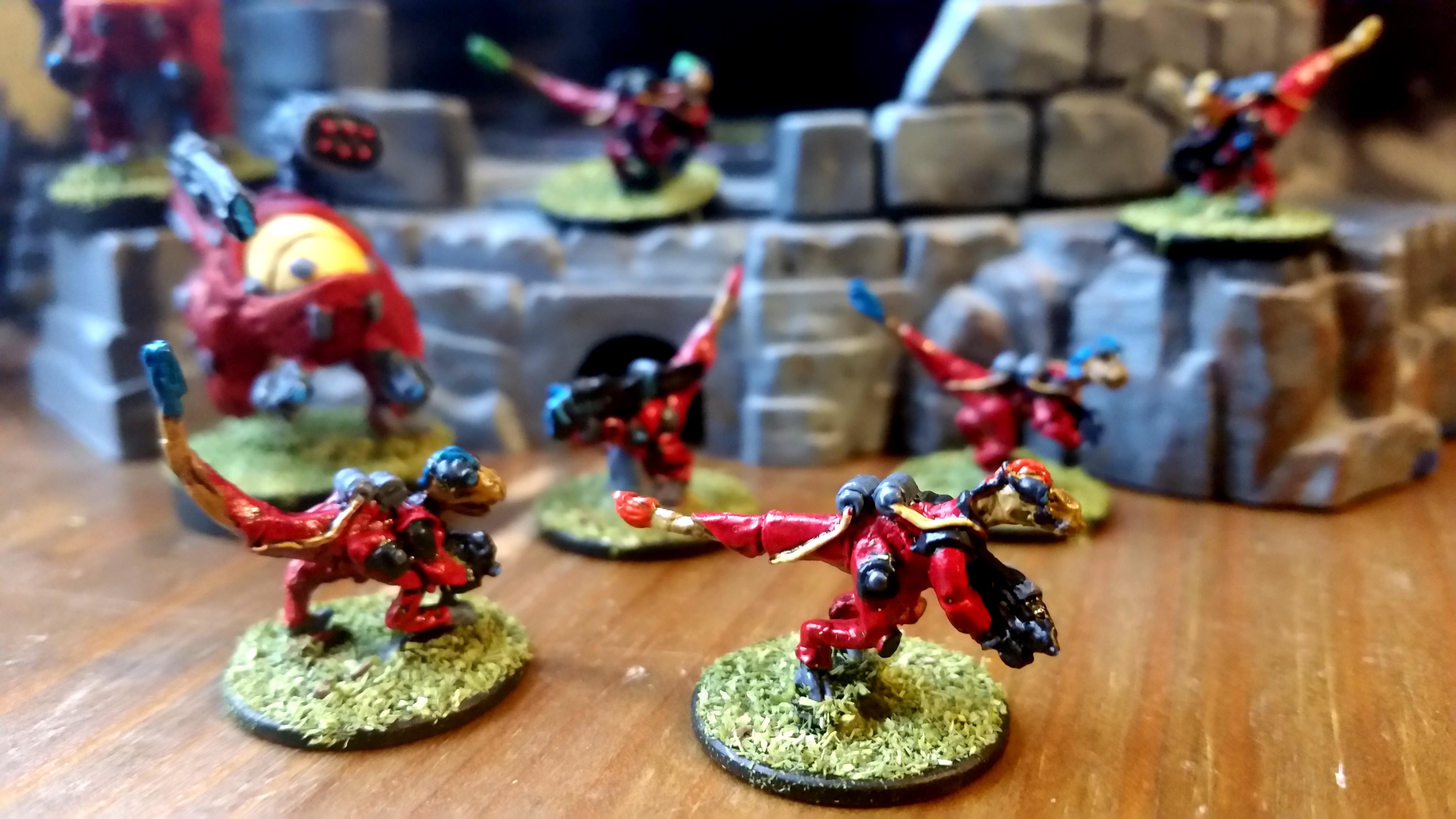 15mm, Chuhuac, Screaming Ninja, Space Dinosaurs