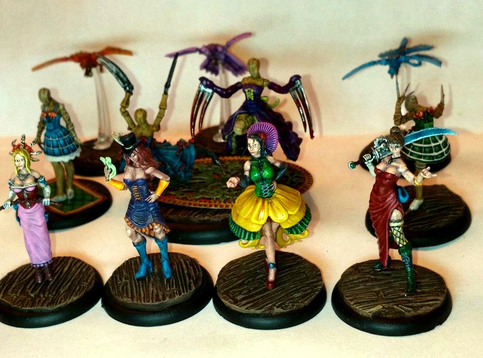 Colete, Colette, Collete, Collette, Colour, Colour Scheme, Crew, Female, Girls, Malifaux, Work In Progress