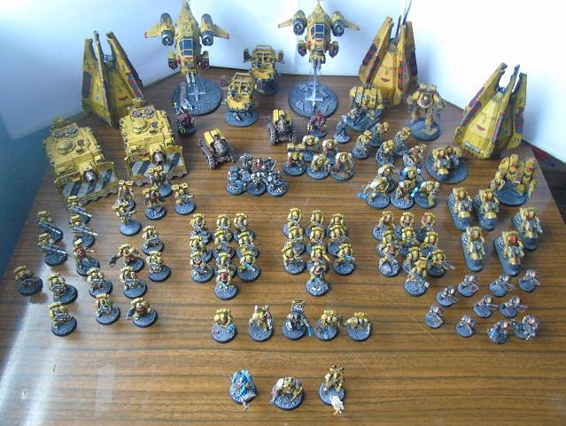 Army Showcase, Imperial Fists, Space Marines