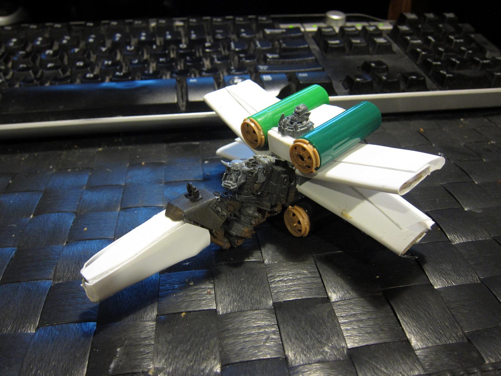 Bike, Conversion, Deffkopta, Jetbike, Orks, Skimmer, X-Wing