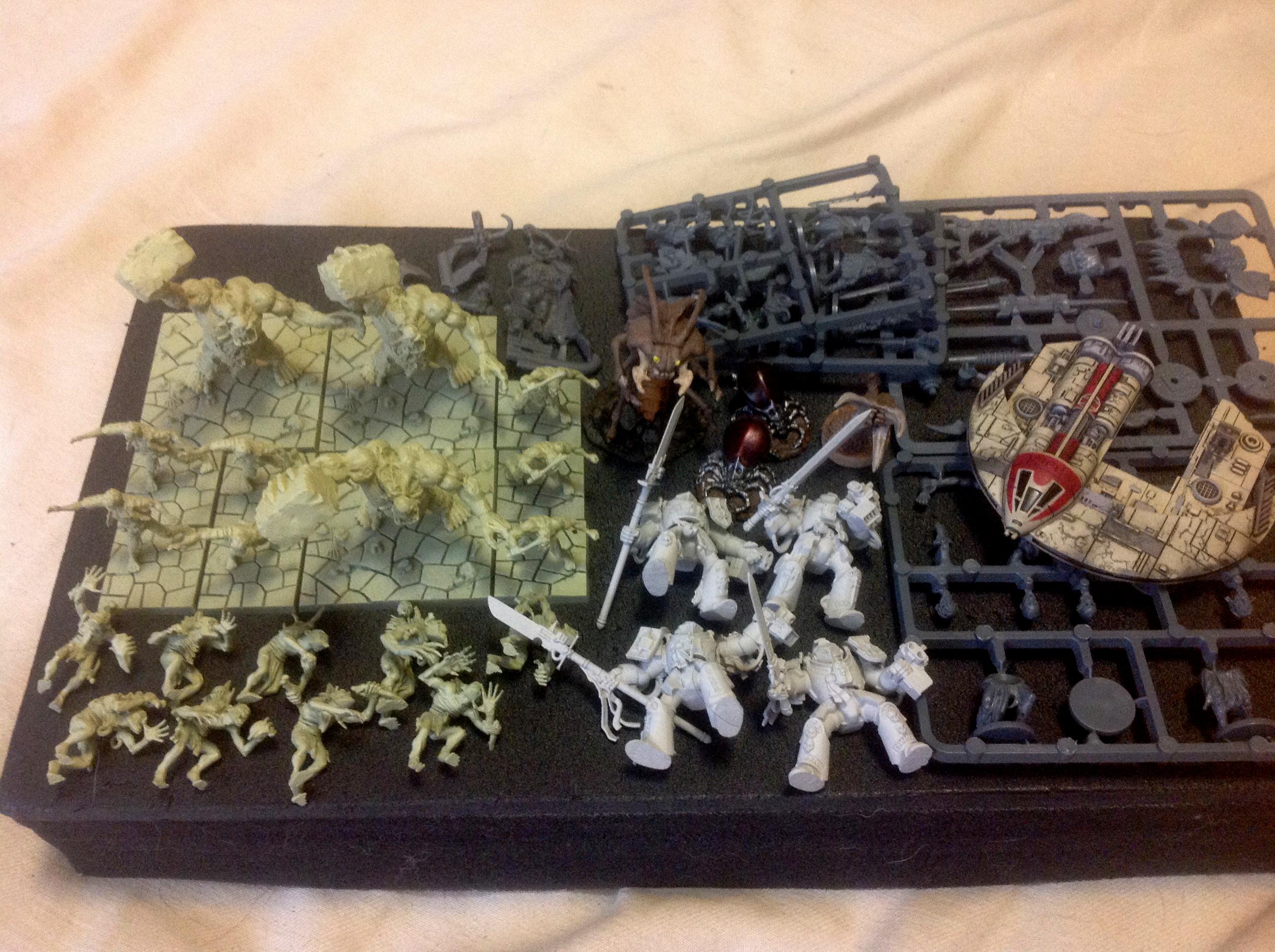 Bugs, Ghoul, Terminator Armor, Troll, Work In Progress, Zombie