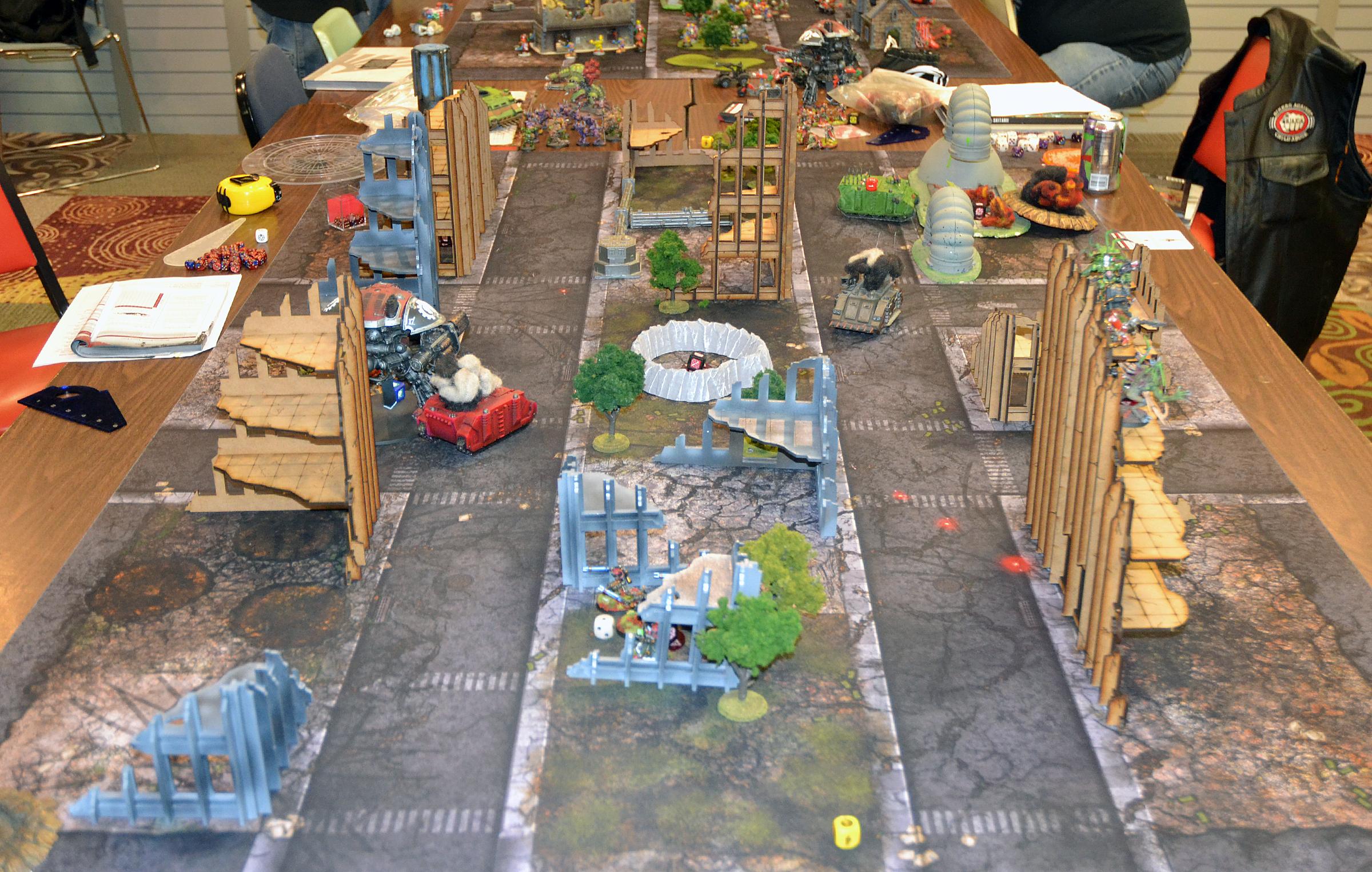 Battle Report, Chaos, Skitarii, Warhammer 40,000