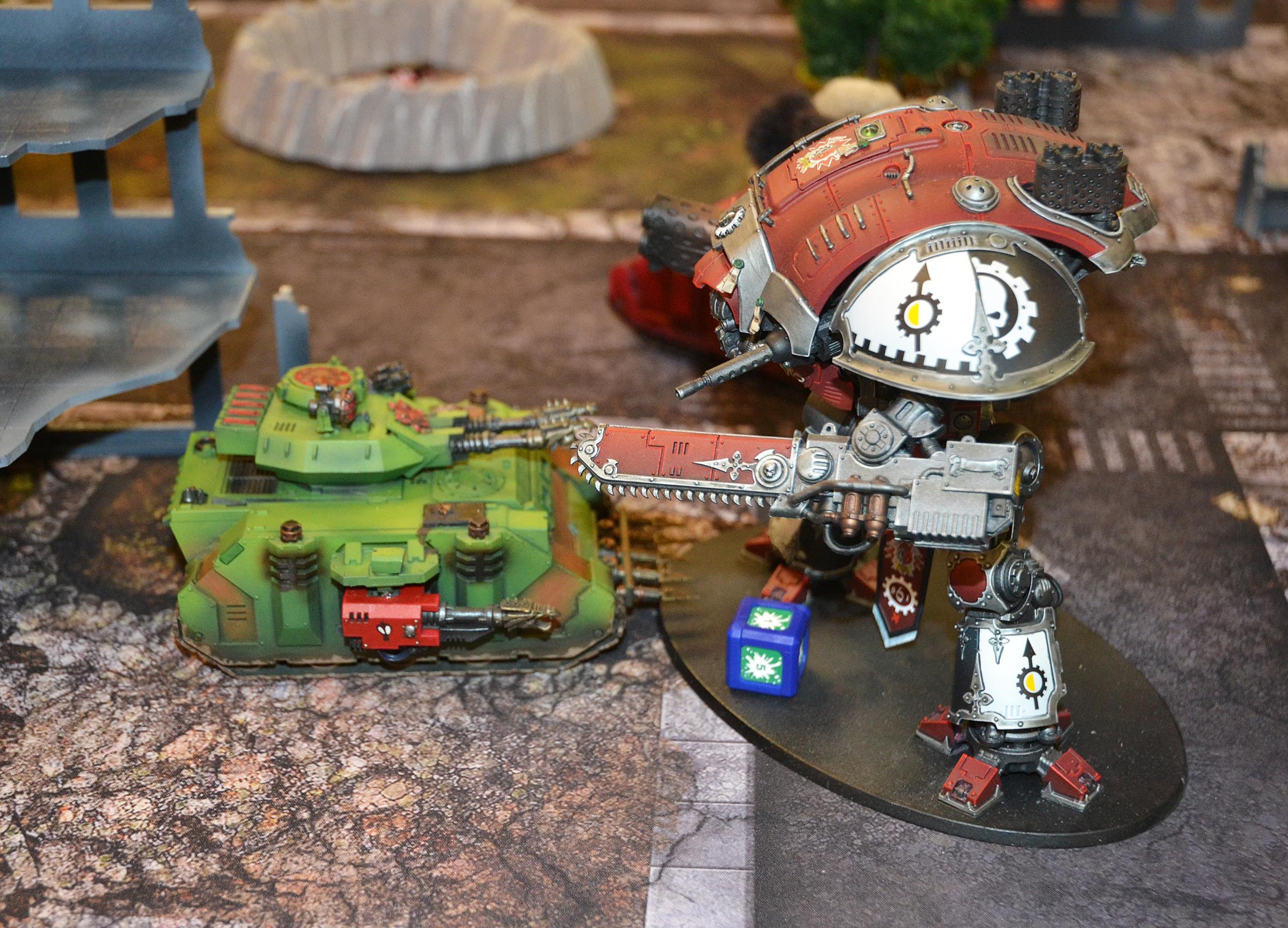 Battle Report, Chaos, Skitarii, Warhammer 40,000