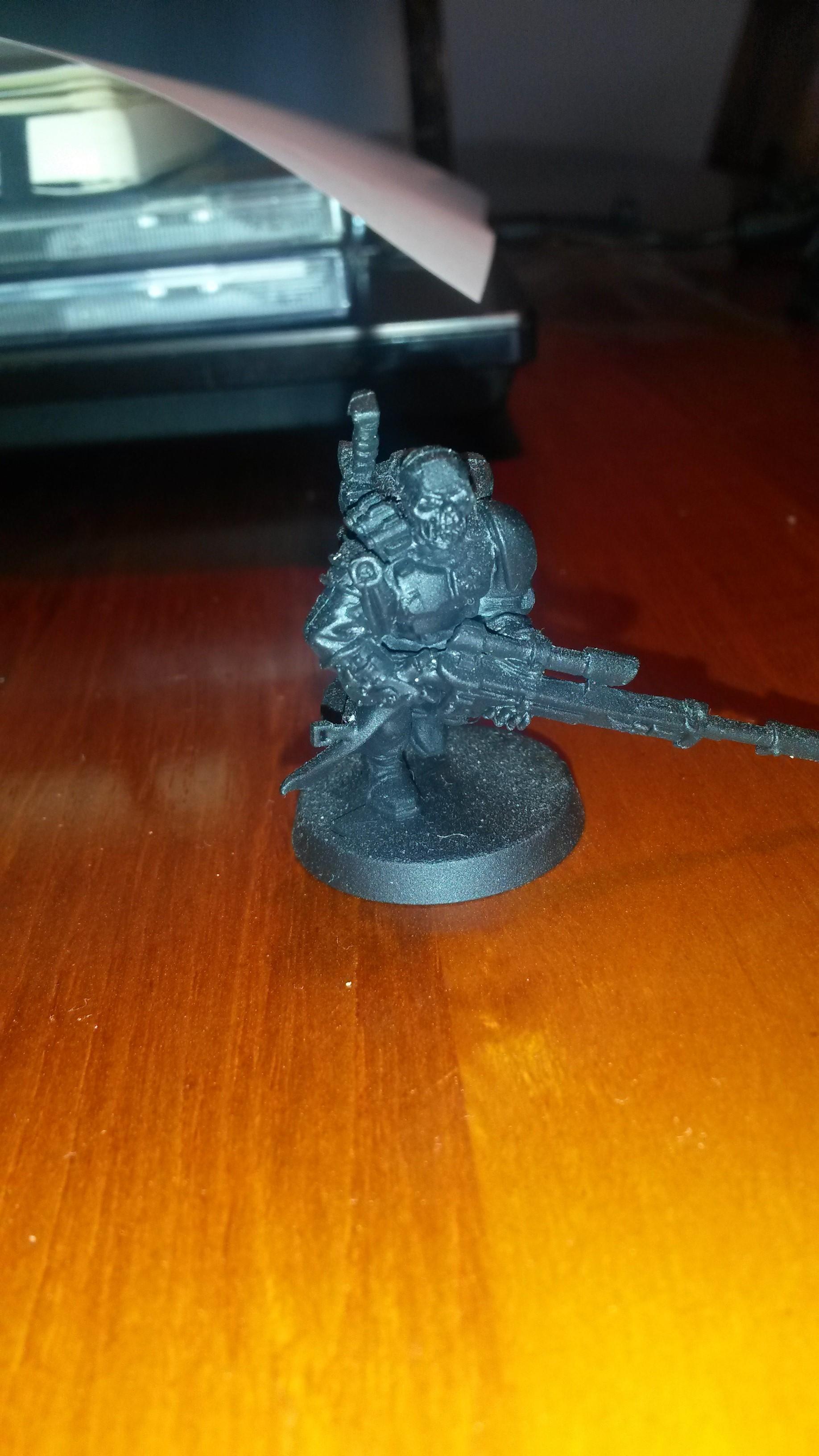 IG torso, vostroyan rifle/pack, cultist legs
