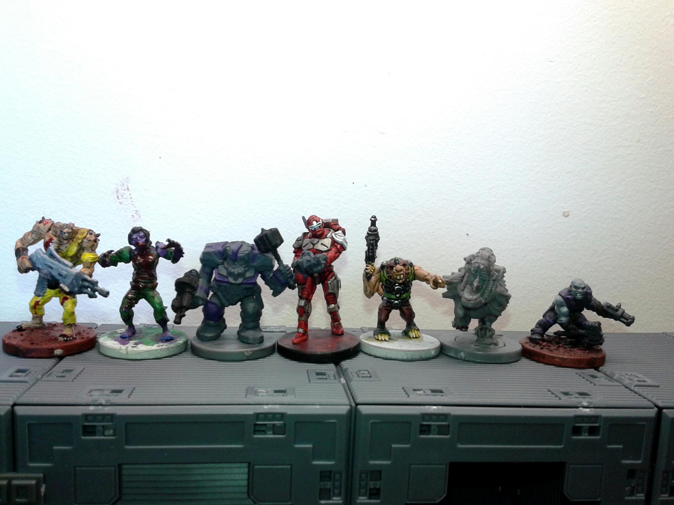 Battlezone, Deadzone, Enforcers, Size, Terrain, Veermyn