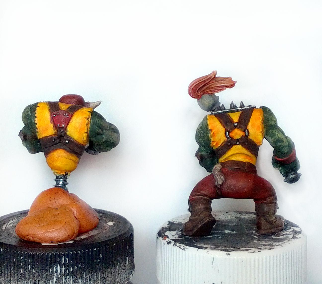 Work In Progress, Warbuggy Driver &amp; Gunner WIP