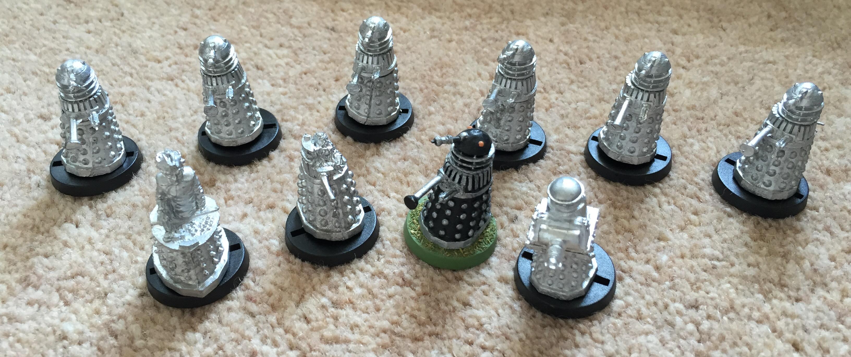 Davros and the Daleks
