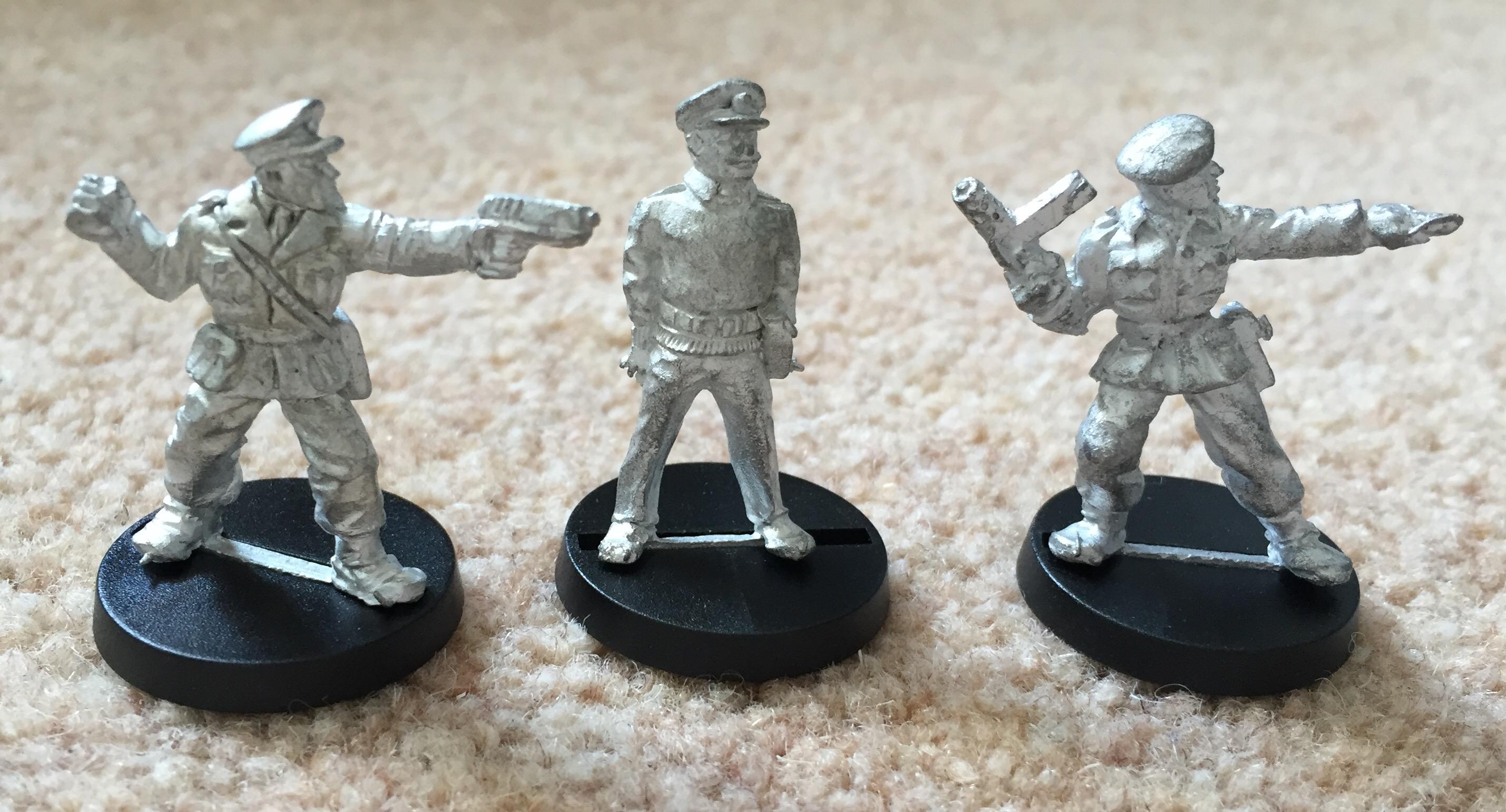 The Brigadier, Yates and Benton of UNIT