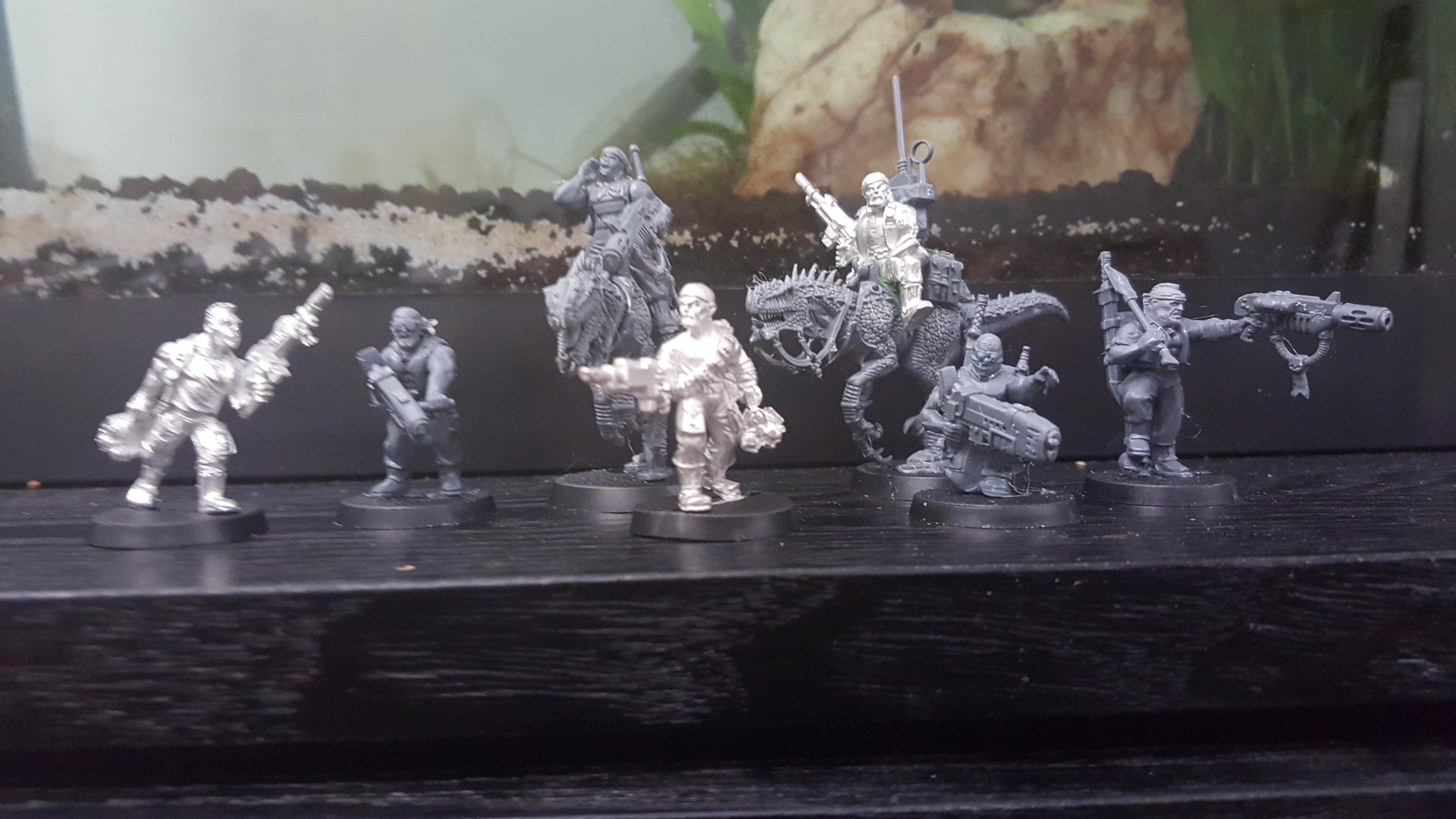 Catachan, Cold Ones, Dino Riders, Imperial Guard, Rough Riders