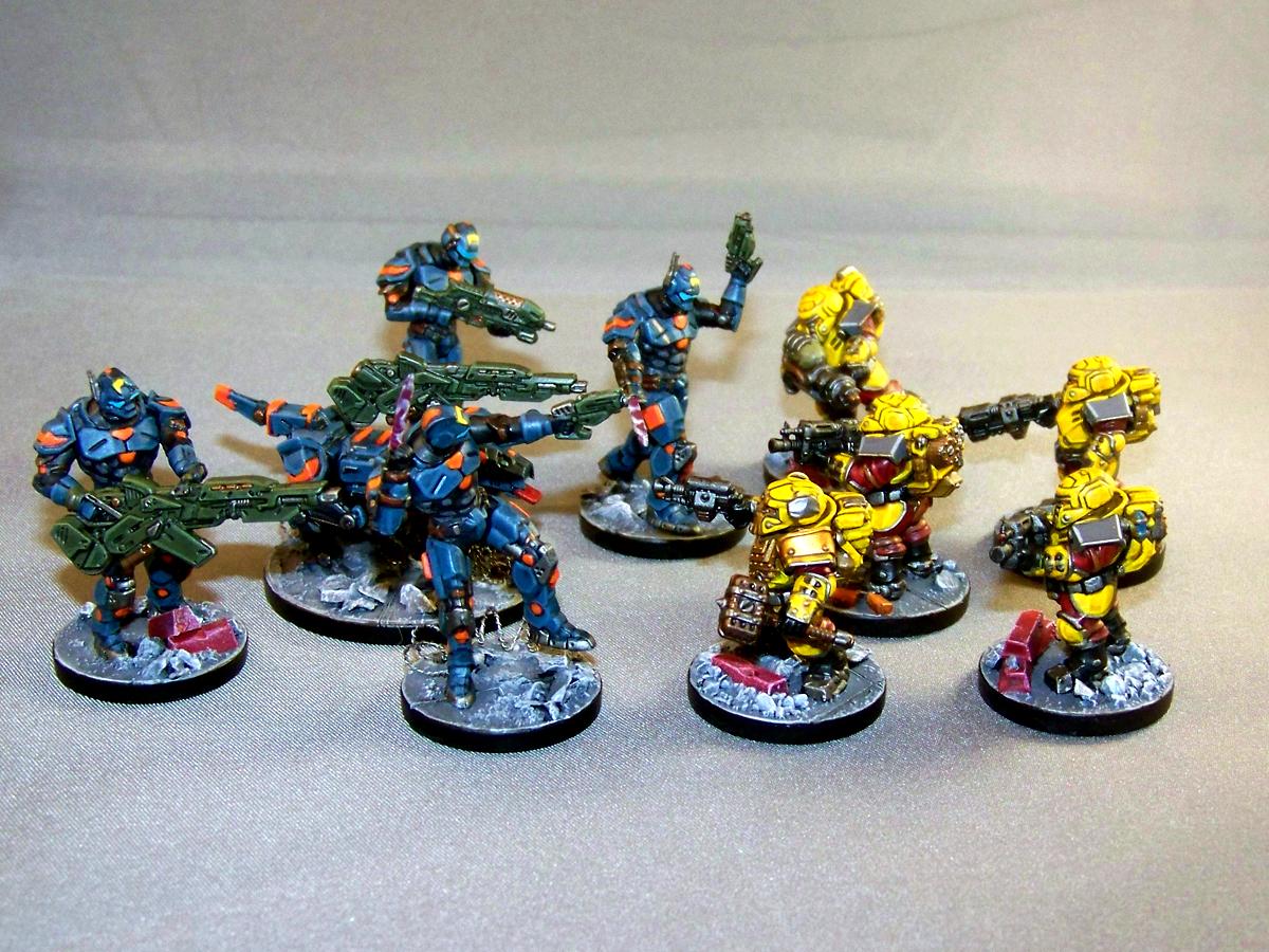 Deadzone, Enforcers, Forge Fathers, Mantic