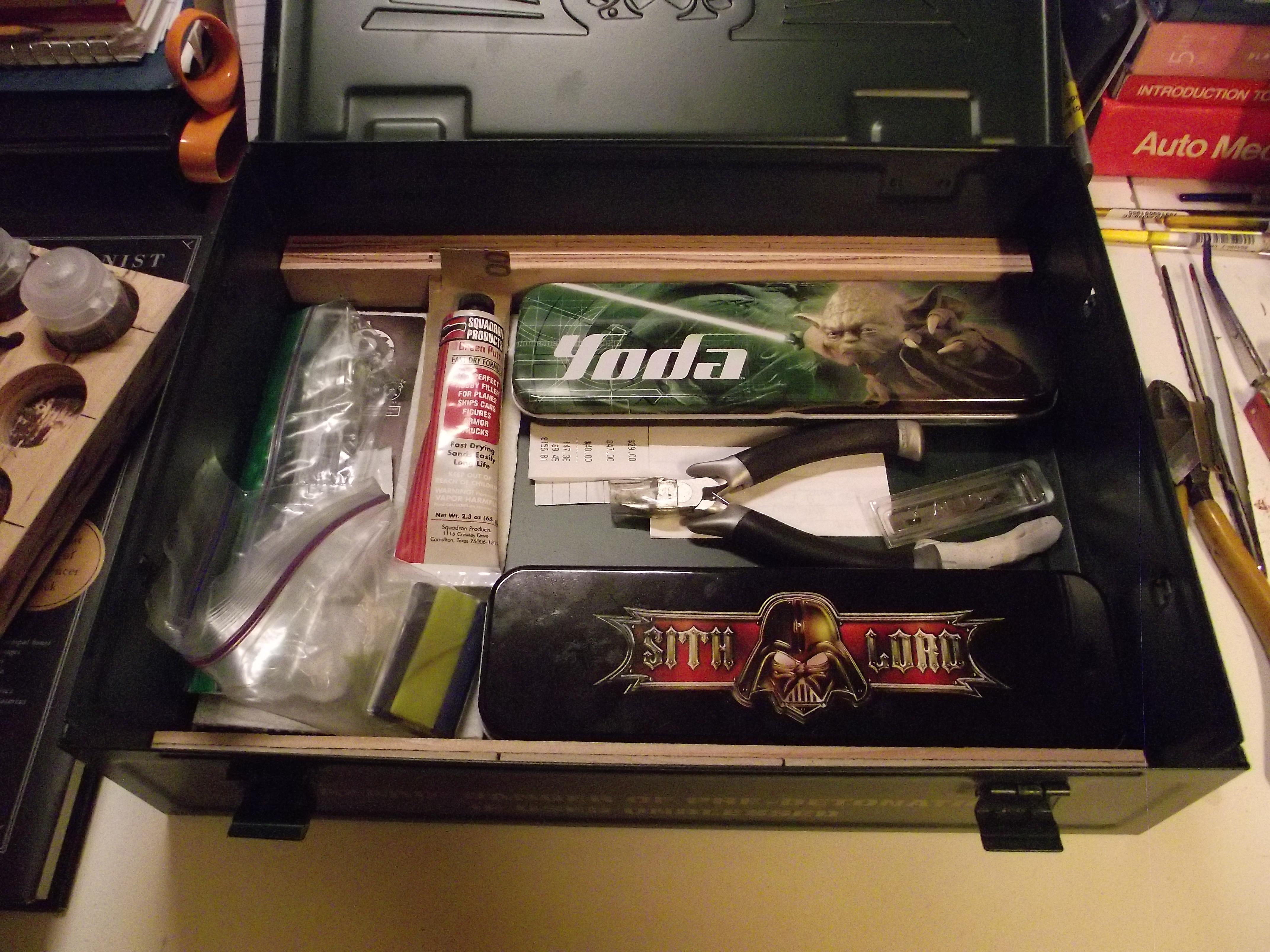 Model Supply Case, Paint Case, Project Box