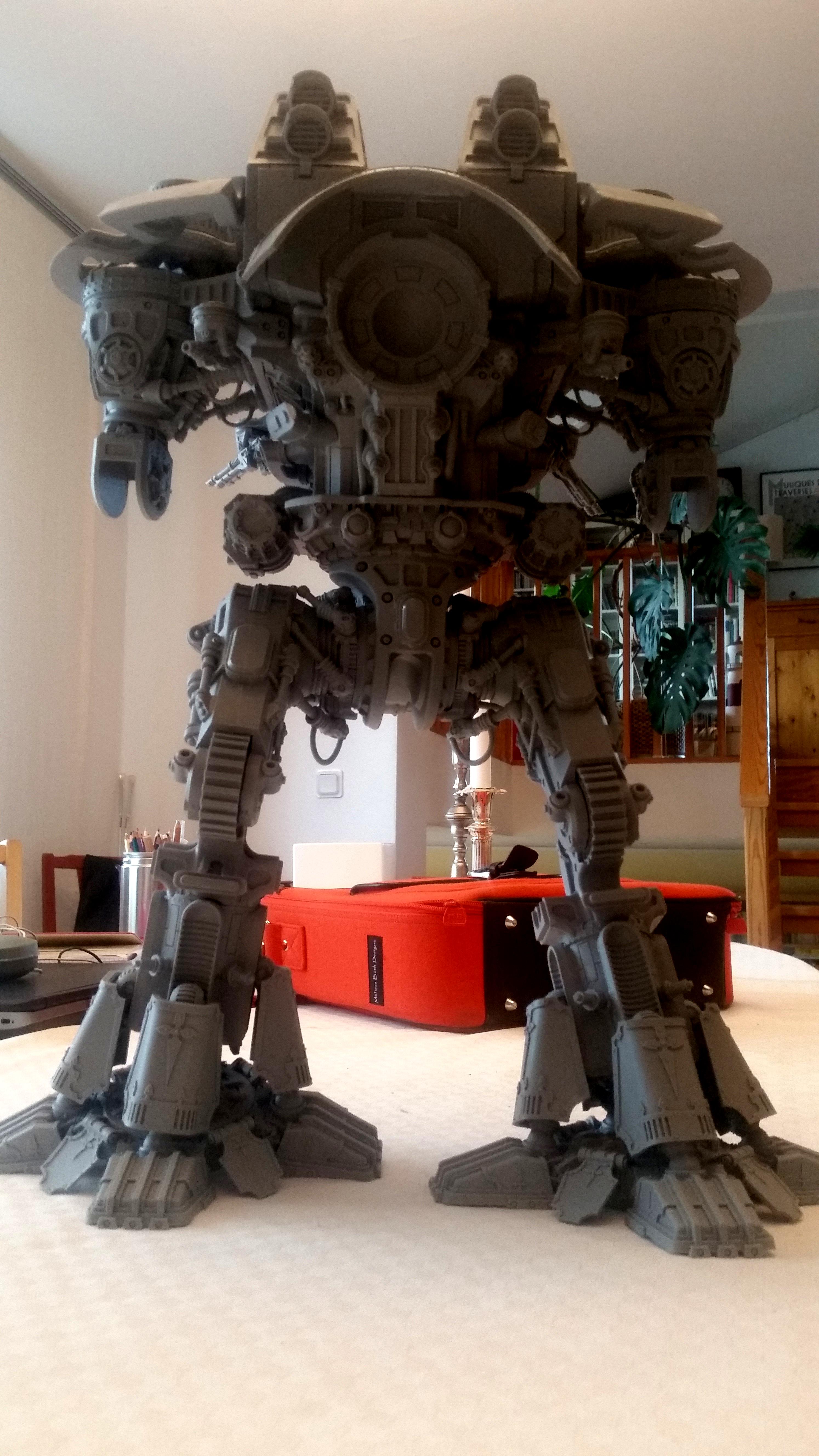 Titan, Warhammer 40,000, Warlord, Work In Progress